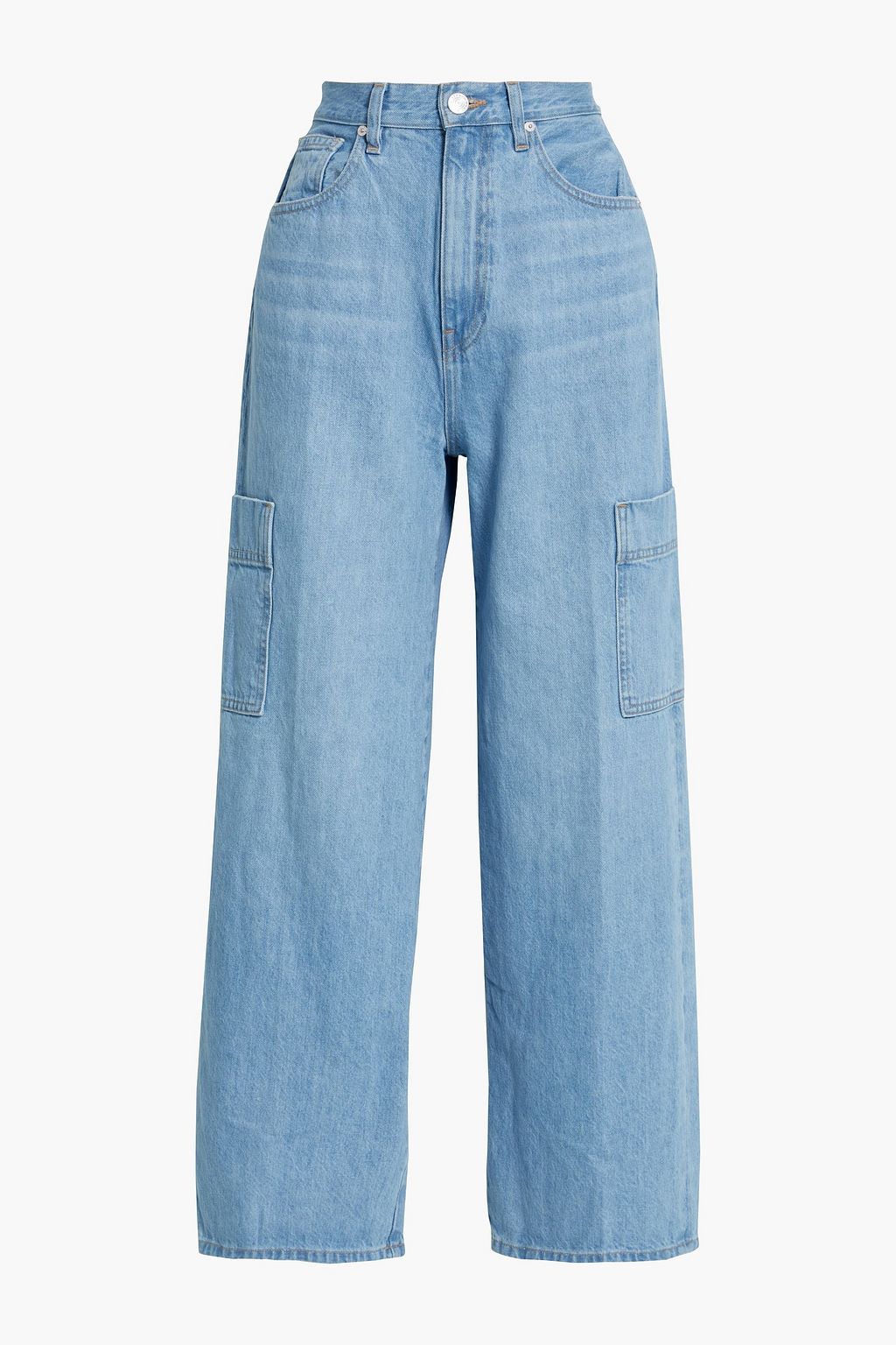 Le Pixie high-rise wide-leg jeans 