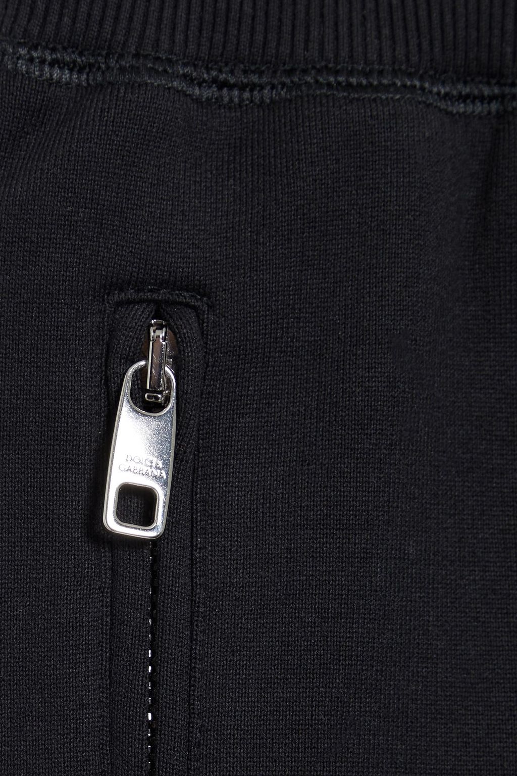 DOLCE&GABBANA Tapered cotton-blend jersey sweatpants