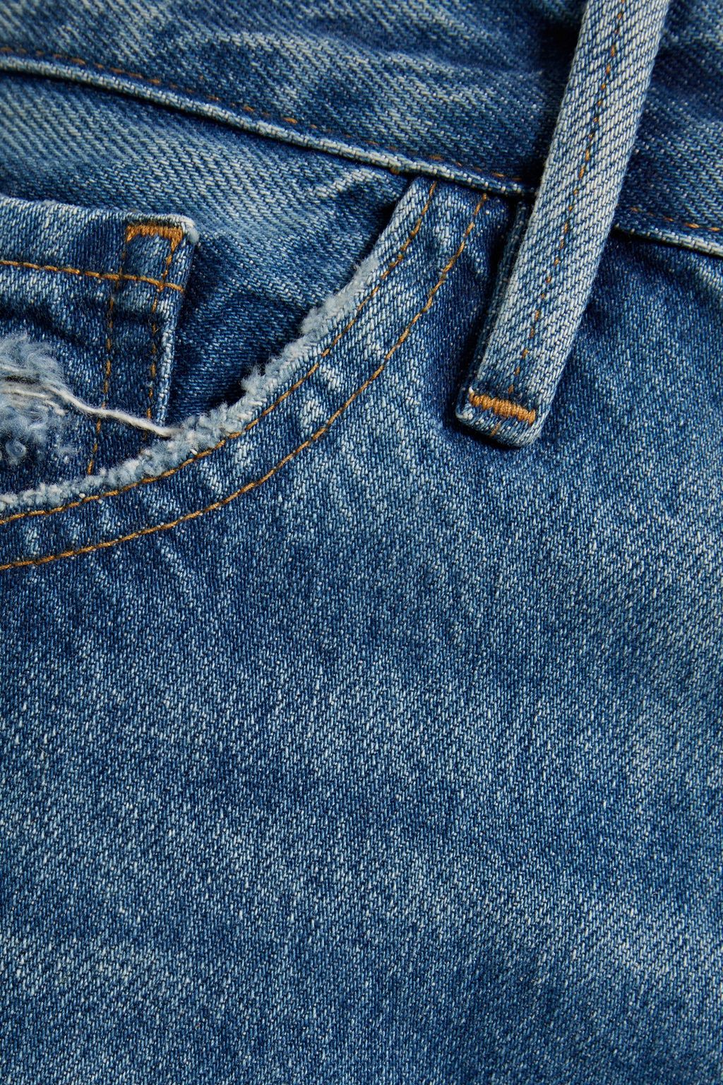 FRAME Le Piper high-rise straight-leg jeans