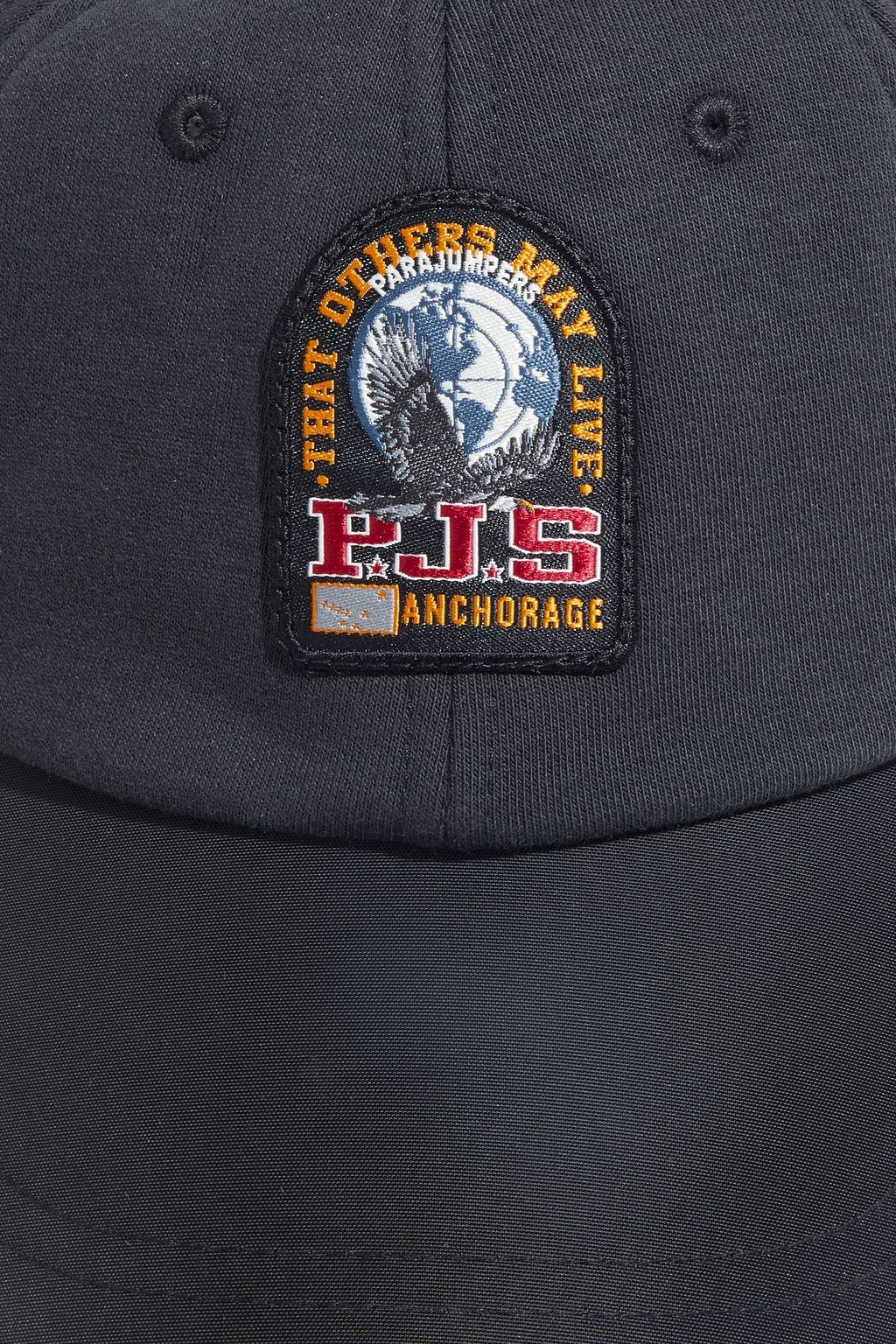 PARAJUMPERS Appliquéd cotton-blend baseball cap
