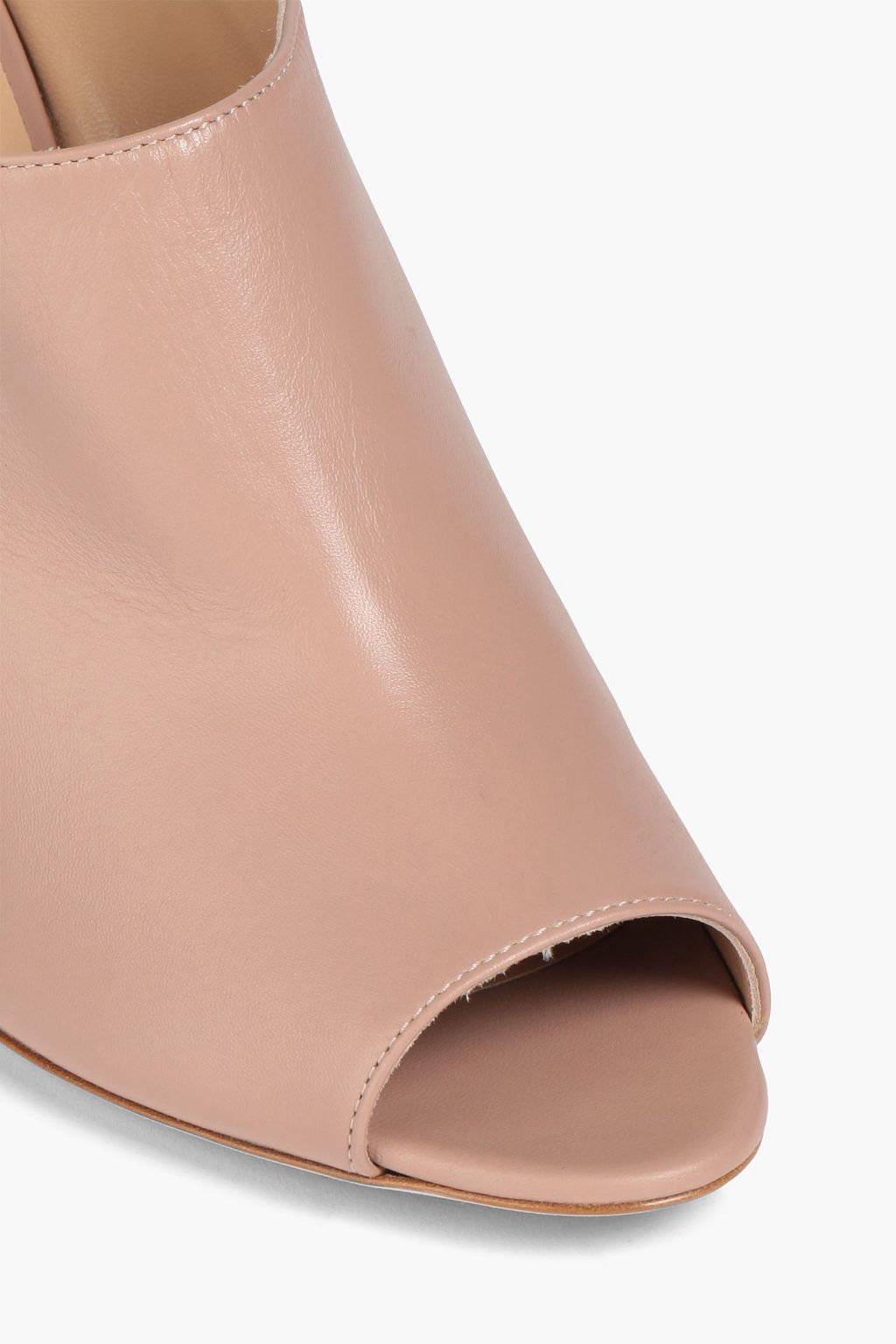 SERGIO ROSSI Scarlett Mules aus Leder