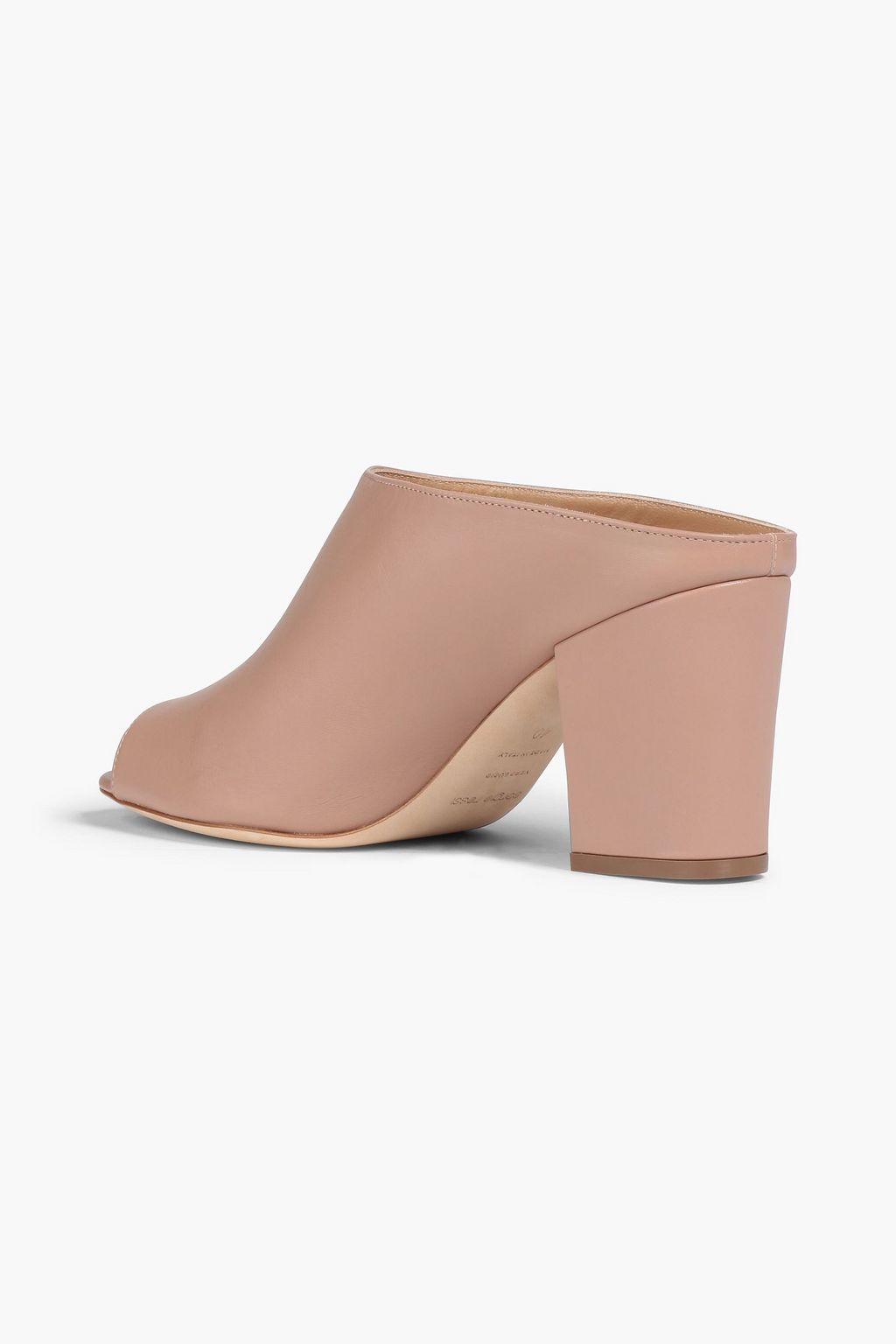 SERGIO ROSSI Scarlett Mules aus Leder