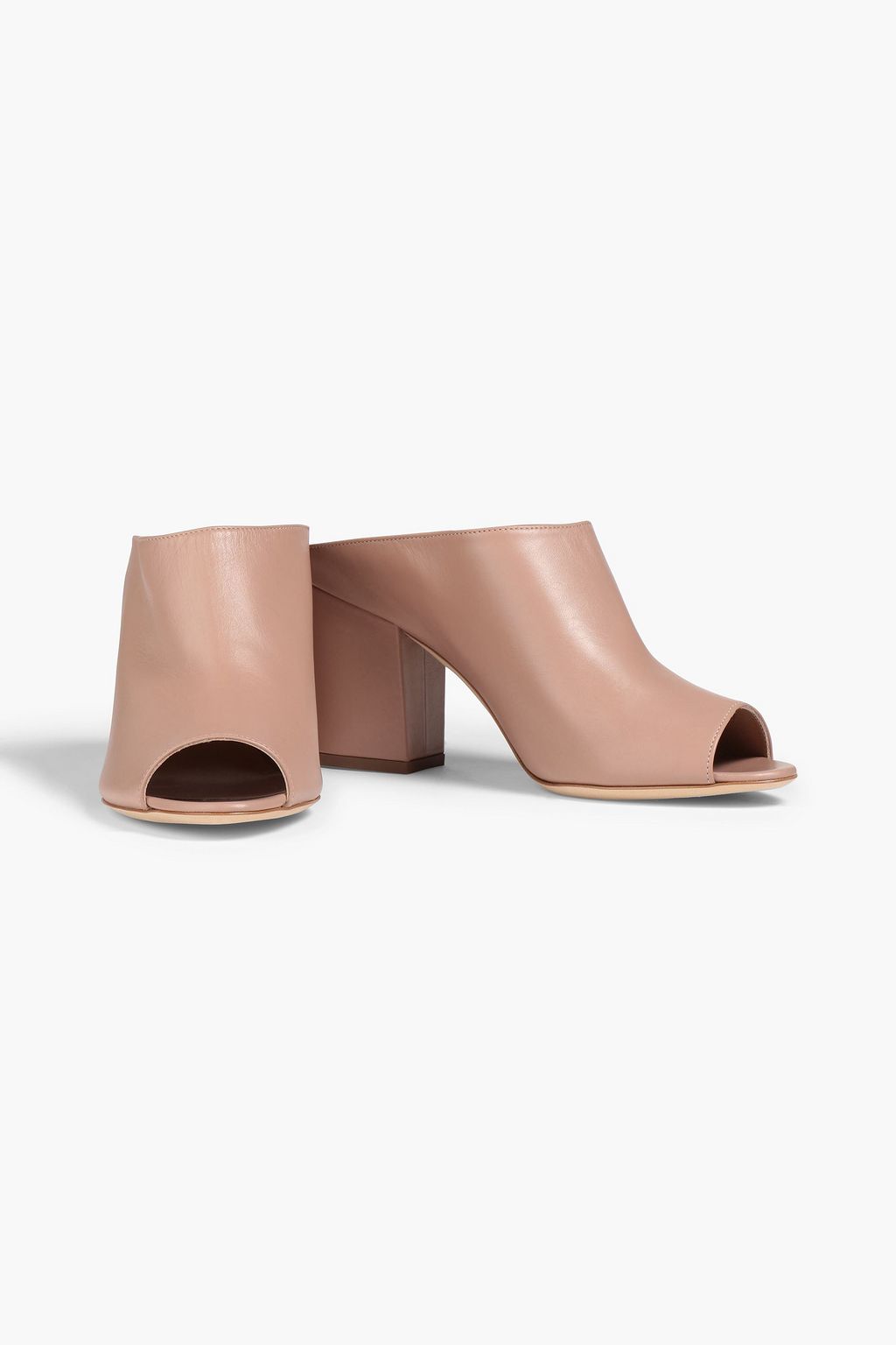 SERGIO ROSSI Scarlett Mules aus Leder