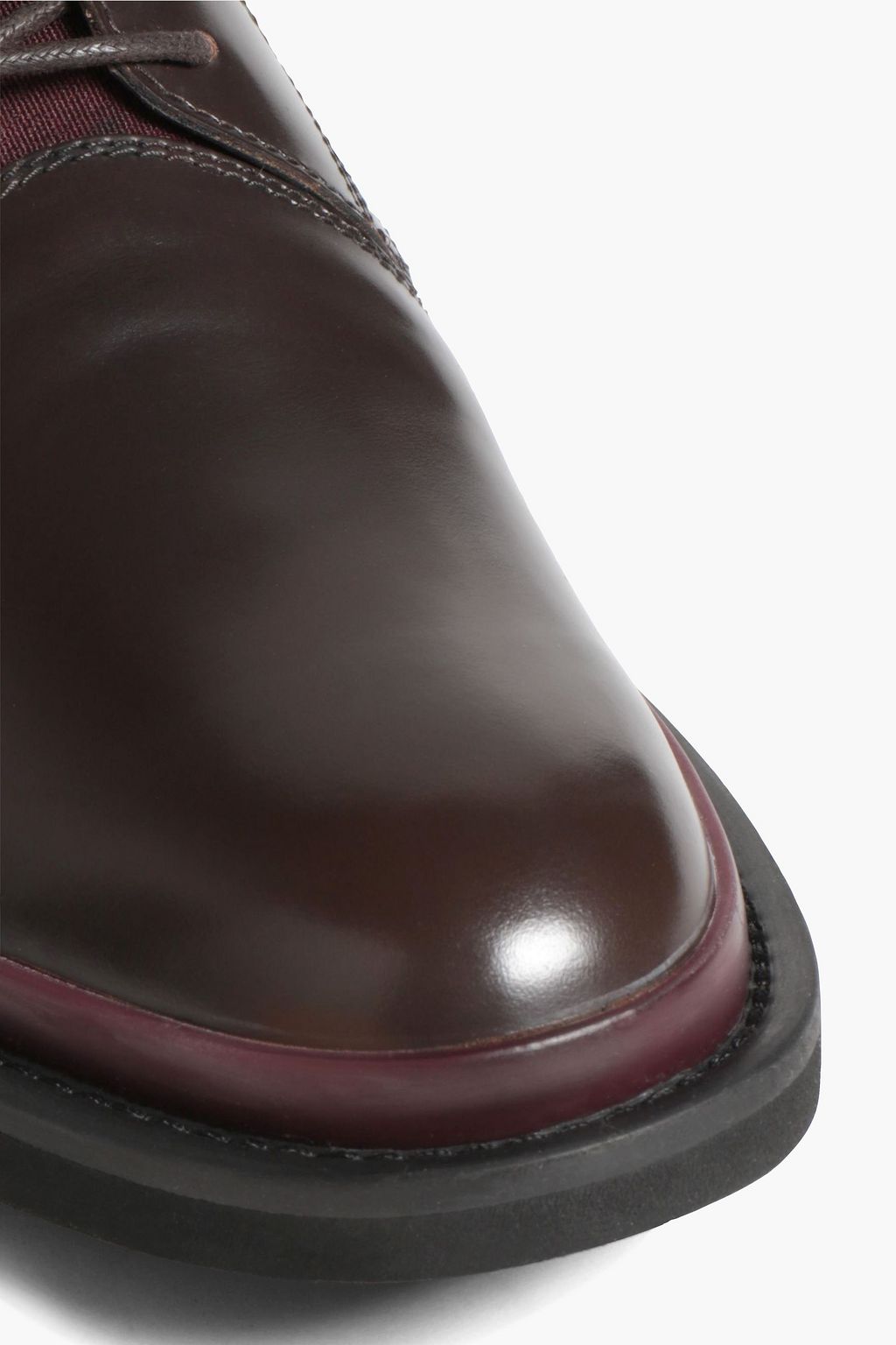 TOD'S Glossed-leather brogues