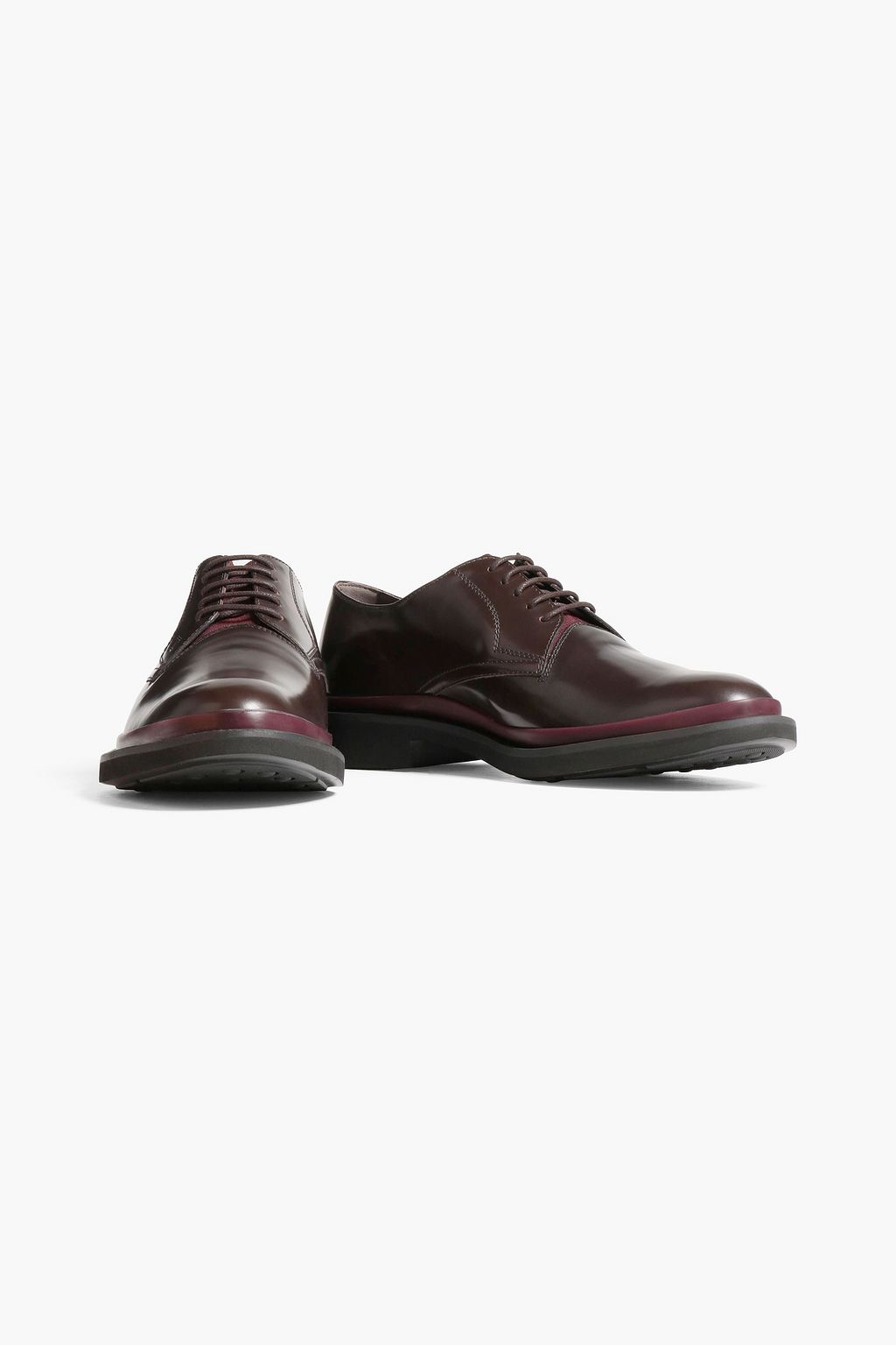 TOD'S Glossed-leather brogues