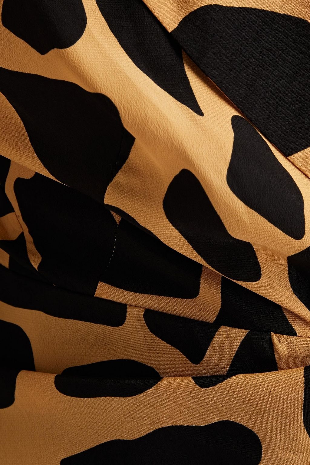 DIANE VON FURSTENBERG Vera printed crepe de chine wrap blouse