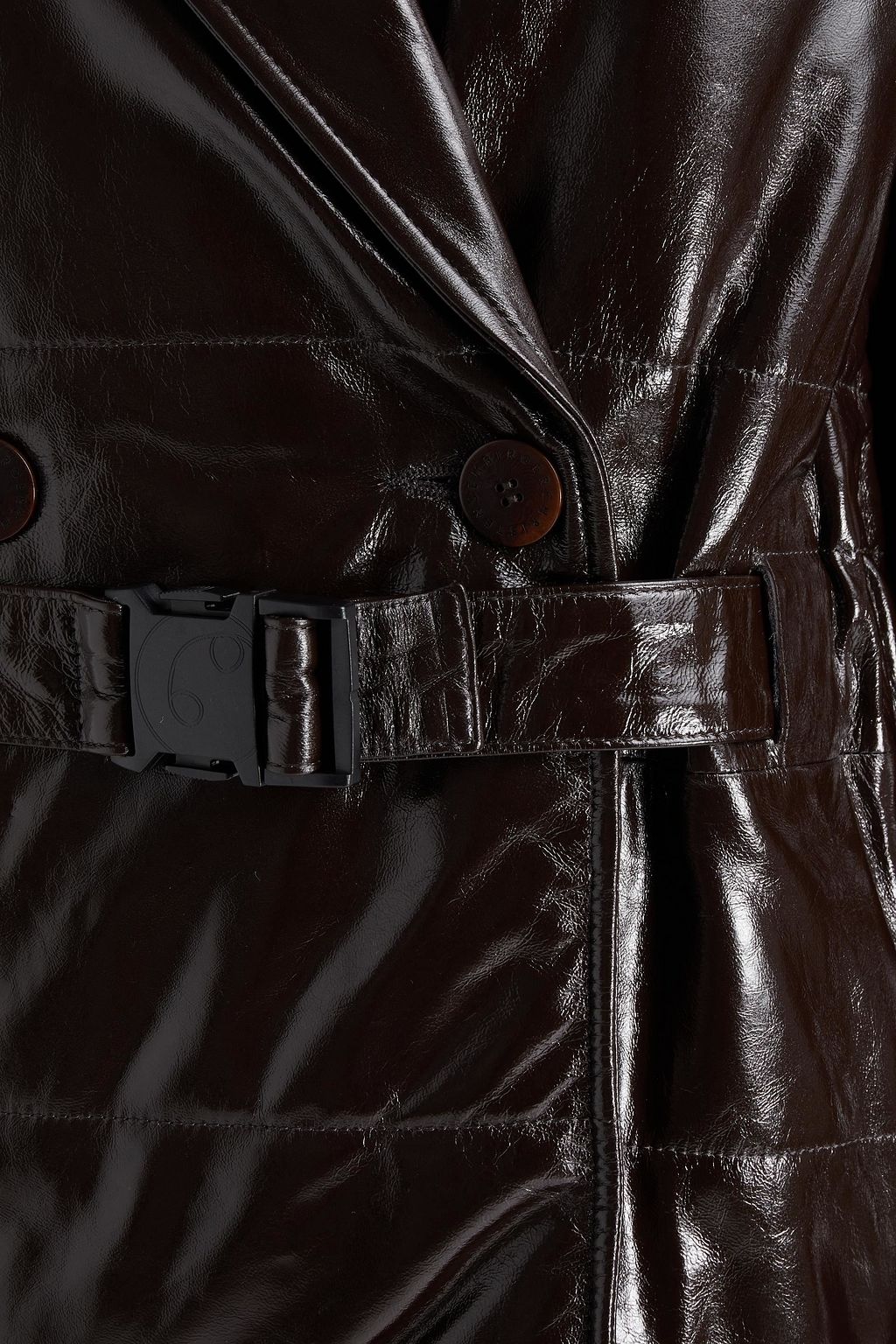 REMAIN BIRGER CHRISTENSEN Gia double-breasted quilted leather coat