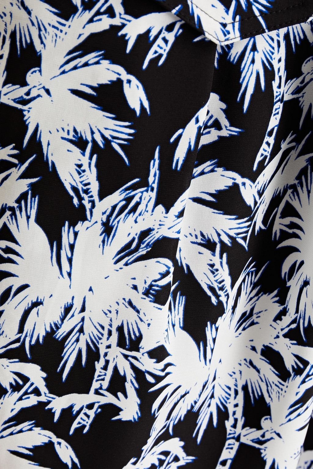 DIANE VON FURSTENBERG Edria printed crepe shorts
