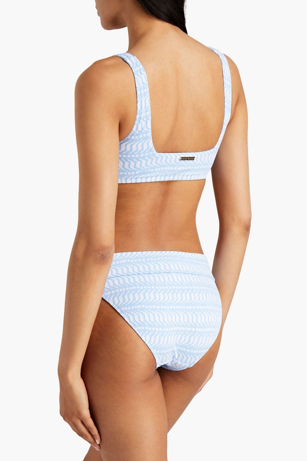 HEIDI KLEIN Printed mid-rise bikini briefs