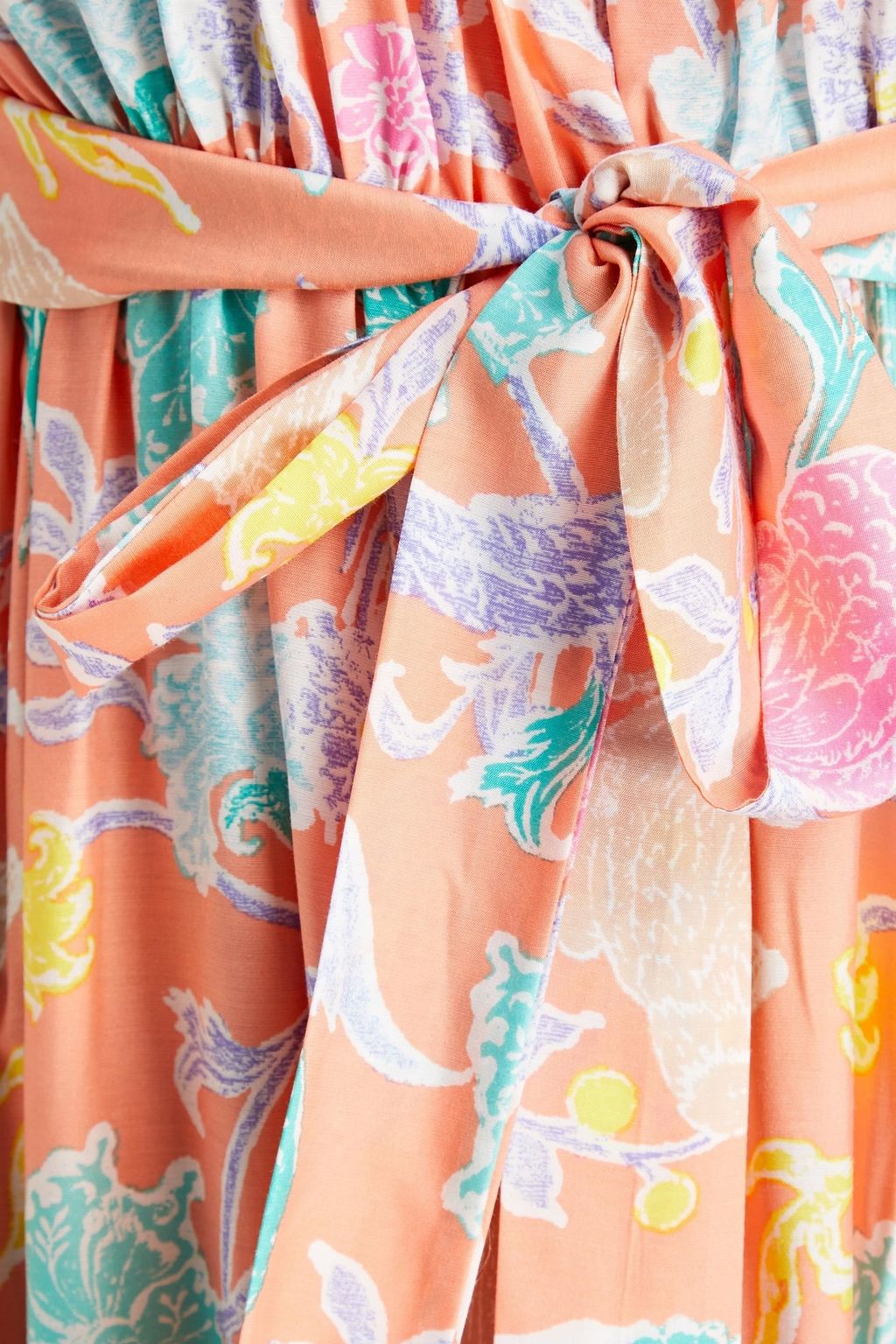 DIANE VON FURSTENBERG Dhalia printed woven maxi dress
