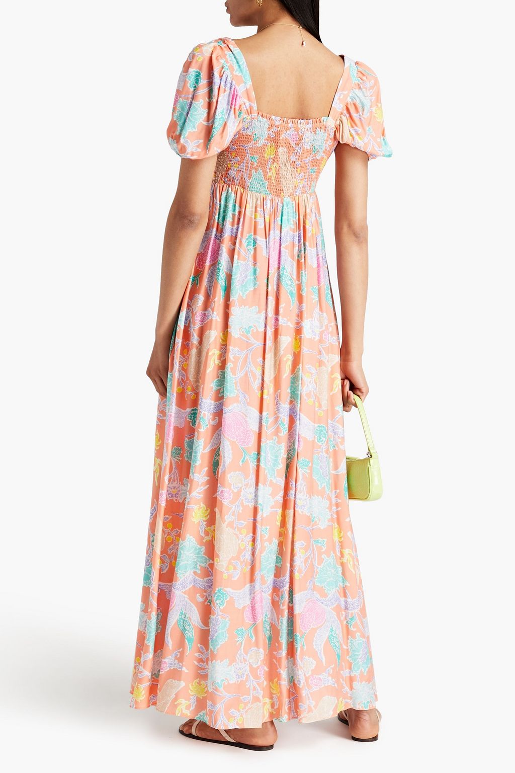 DIANE VON FURSTENBERG Dhalia printed woven maxi dress