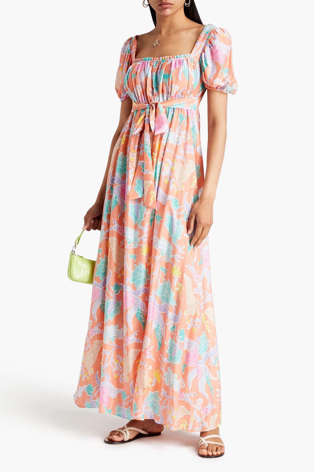 DIANE VON FURSTENBERG Dhalia printed woven maxi dress