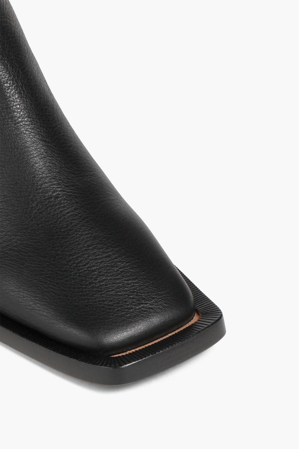 maison margiela leather ankle boots