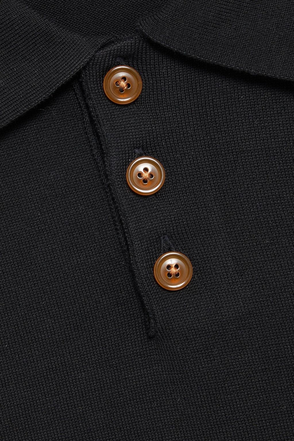VIVIENNE WESTWOOD Embroidered cotton polo shirt