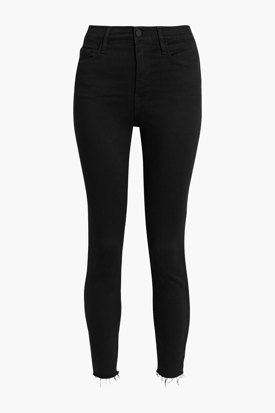 FRAME Ali cropped highrise skinny jeans THE