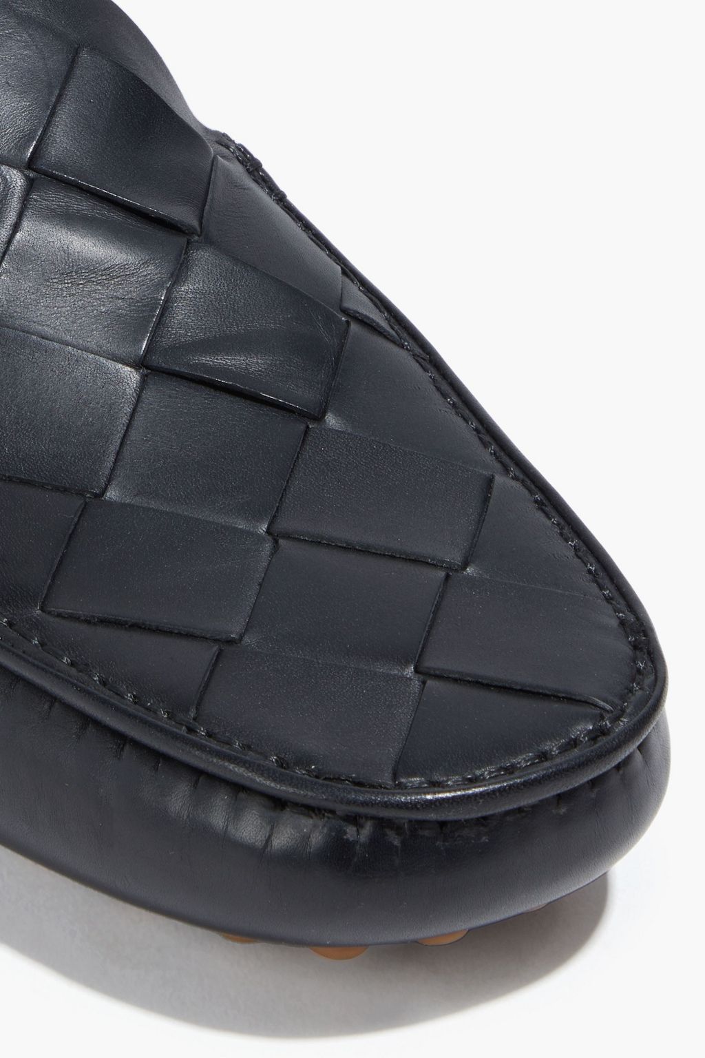 BOTTEGA VENETA Douglas intrecciato leather driving shoes