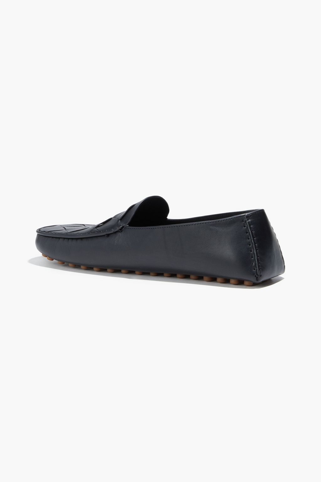 BOTTEGA VENETA Douglas intrecciato leather driving shoes