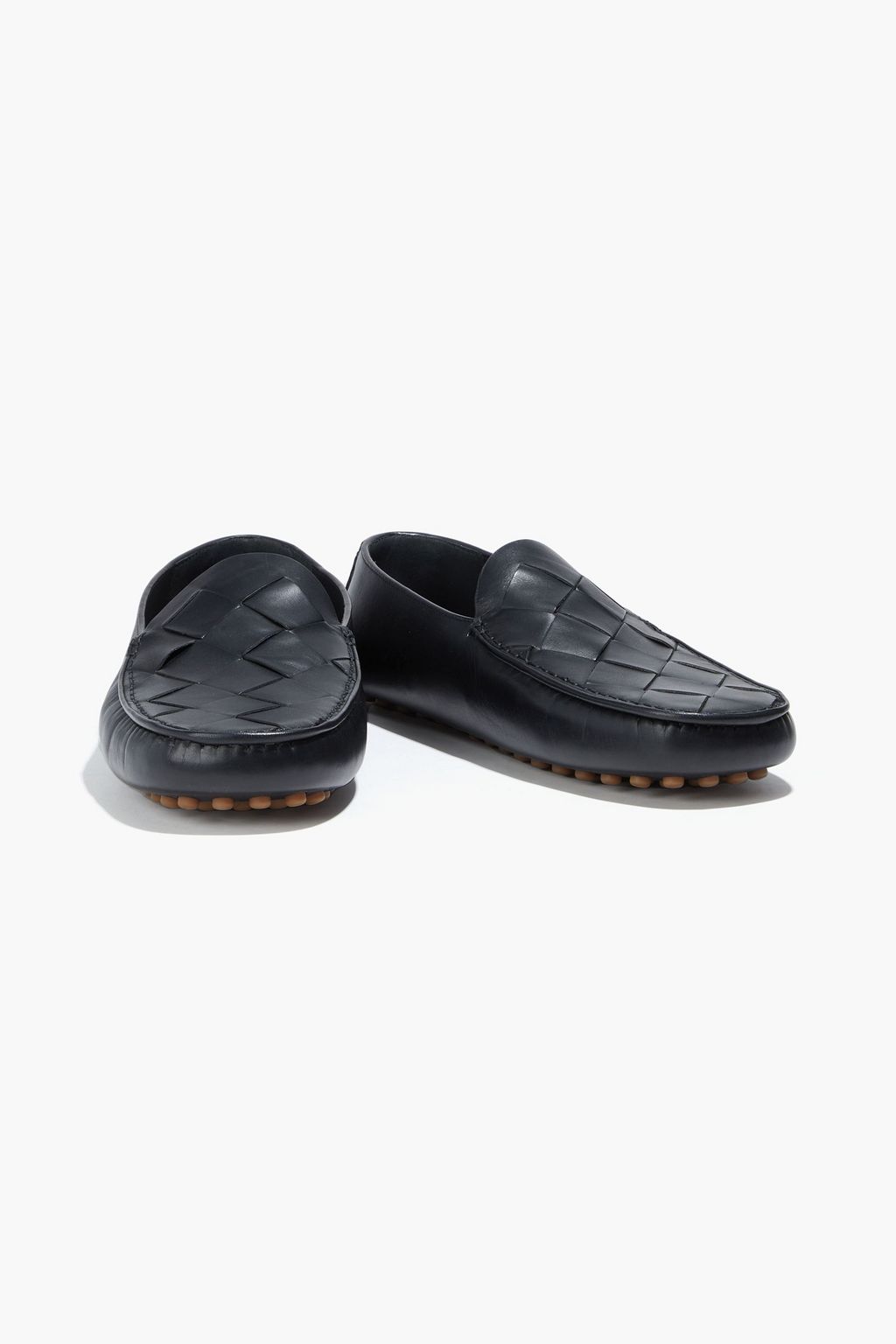BOTTEGA VENETA Douglas intrecciato leather driving shoes