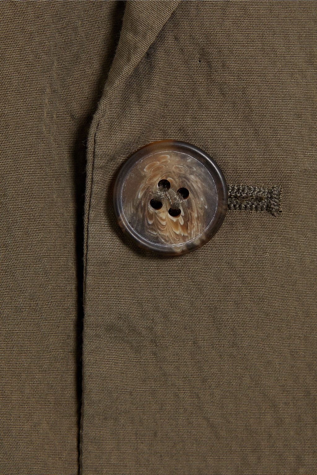 FRESCOBOL CARIOCA Cotton-blend seersucker blazer