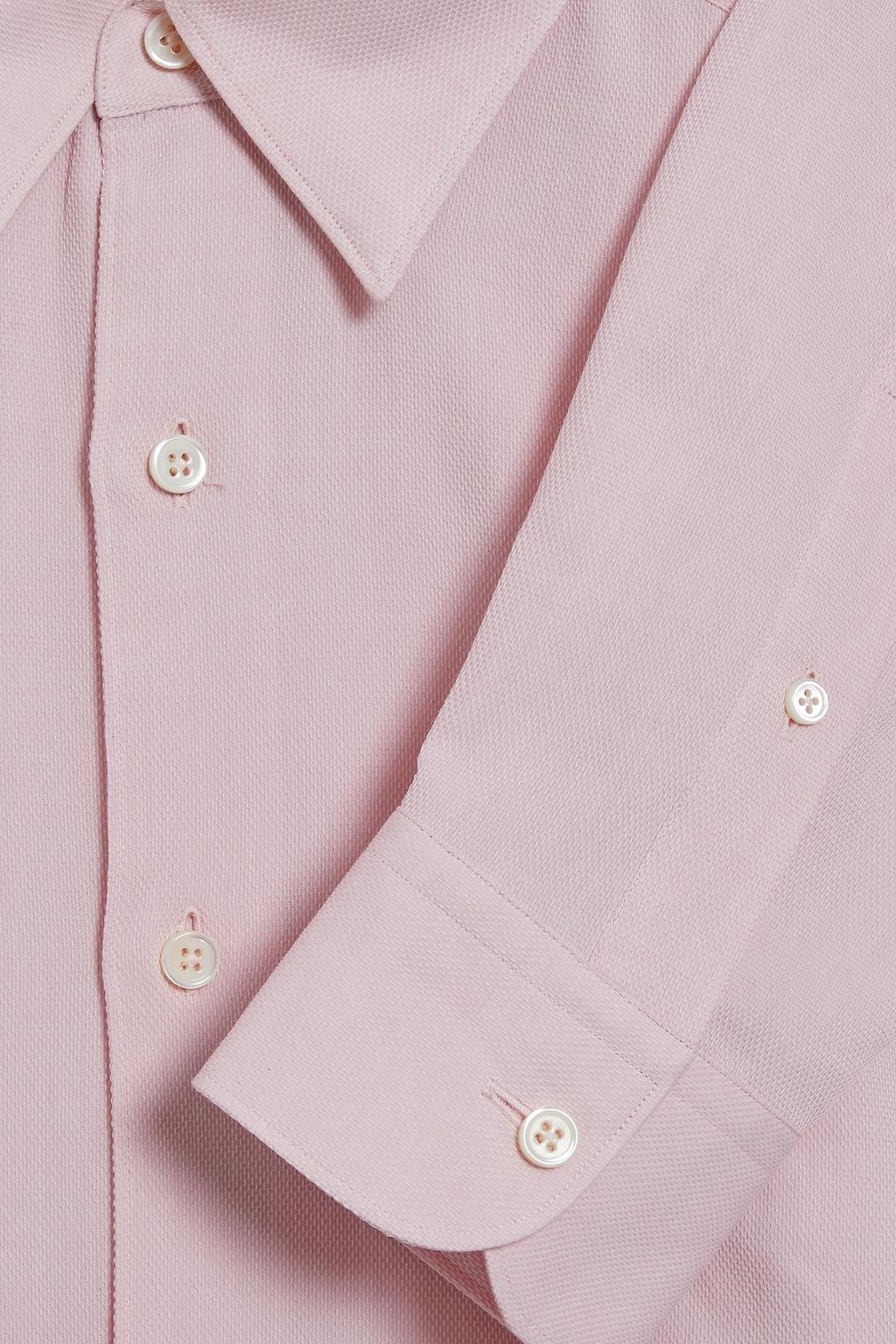 ZEGNA Cotton-piqué shirt