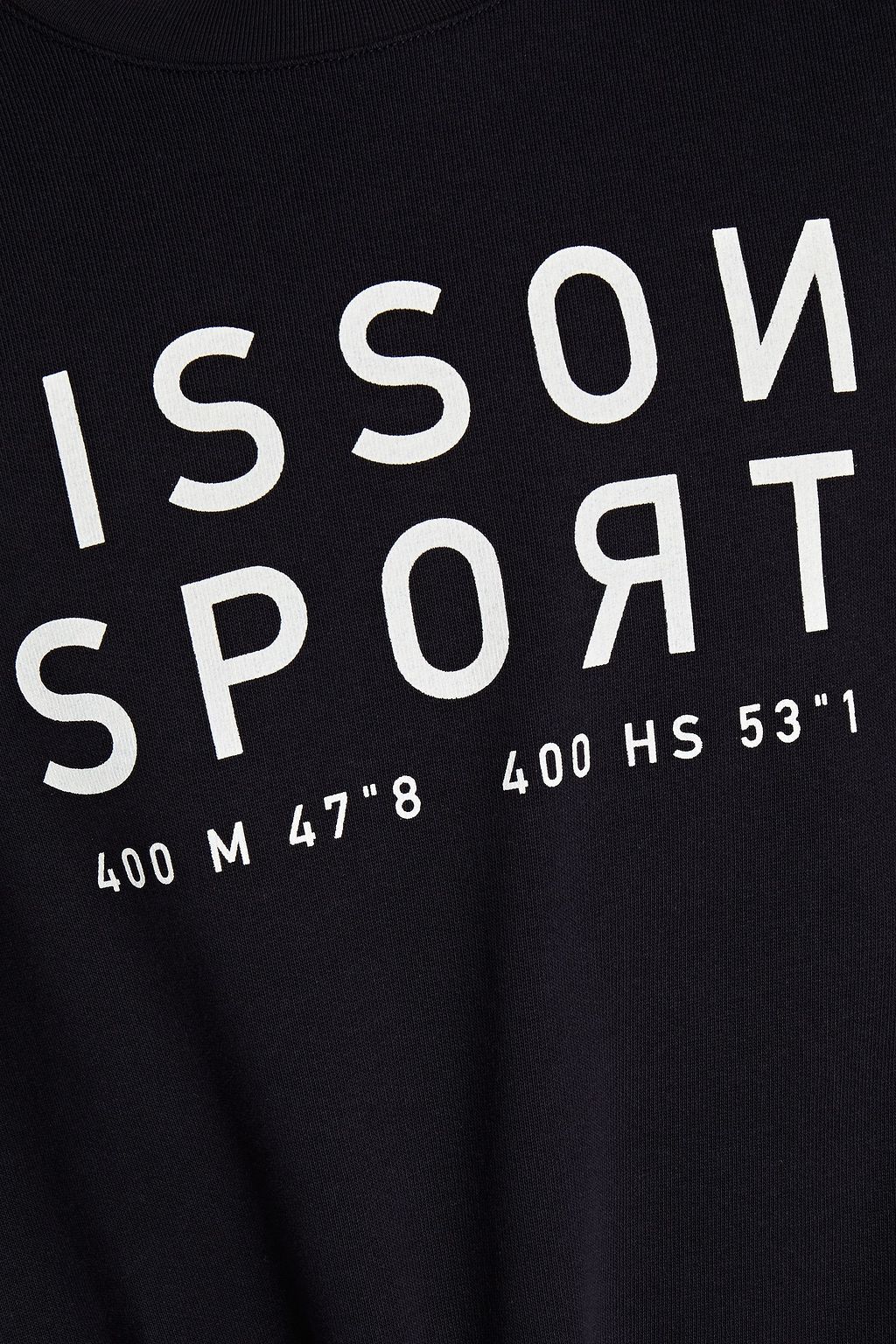 MISSONI Printed French cotton-terry sweatshirt