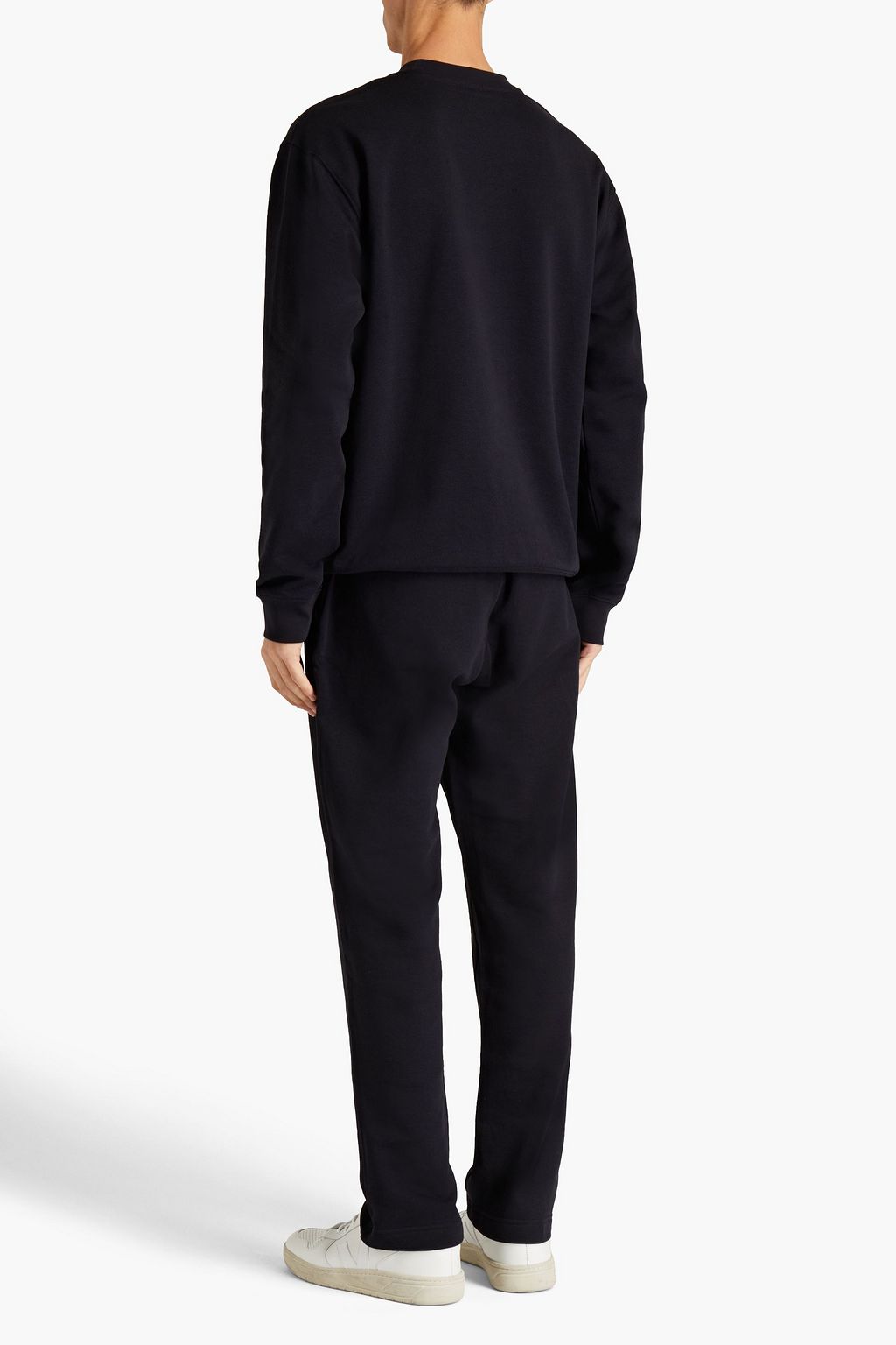 MISSONI Printed French cotton-terry sweatshirt