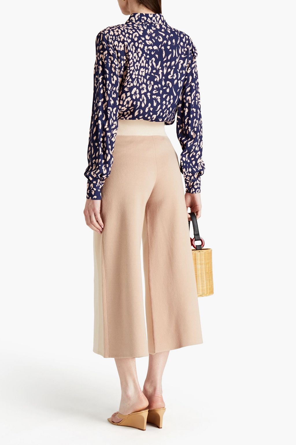 MISSONI Printed crepe shirt