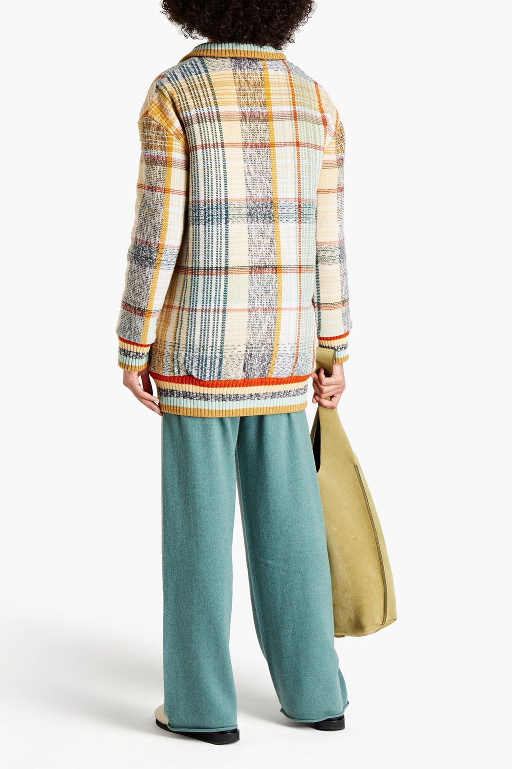 MISSONI Crochet-knit wool-blend jacket
