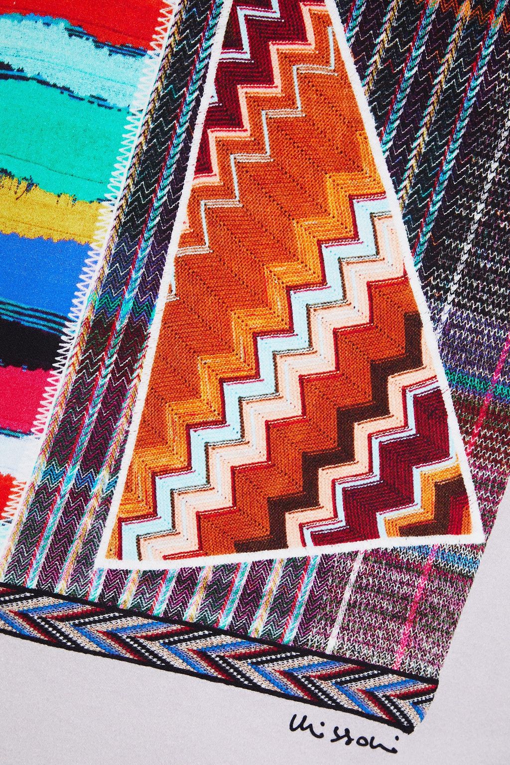 MISSONI Printed cotton-jersey T-shirt