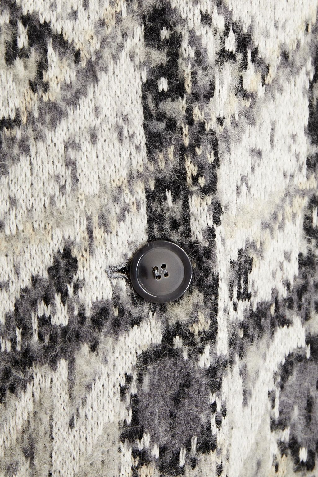 MISSONI Brushed wool-blend hooded coat