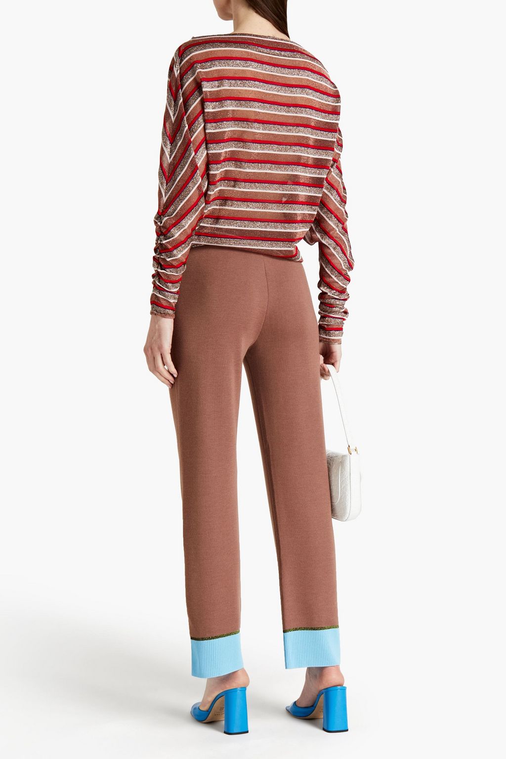 MISSONI Cashmere-blend straight-leg pants