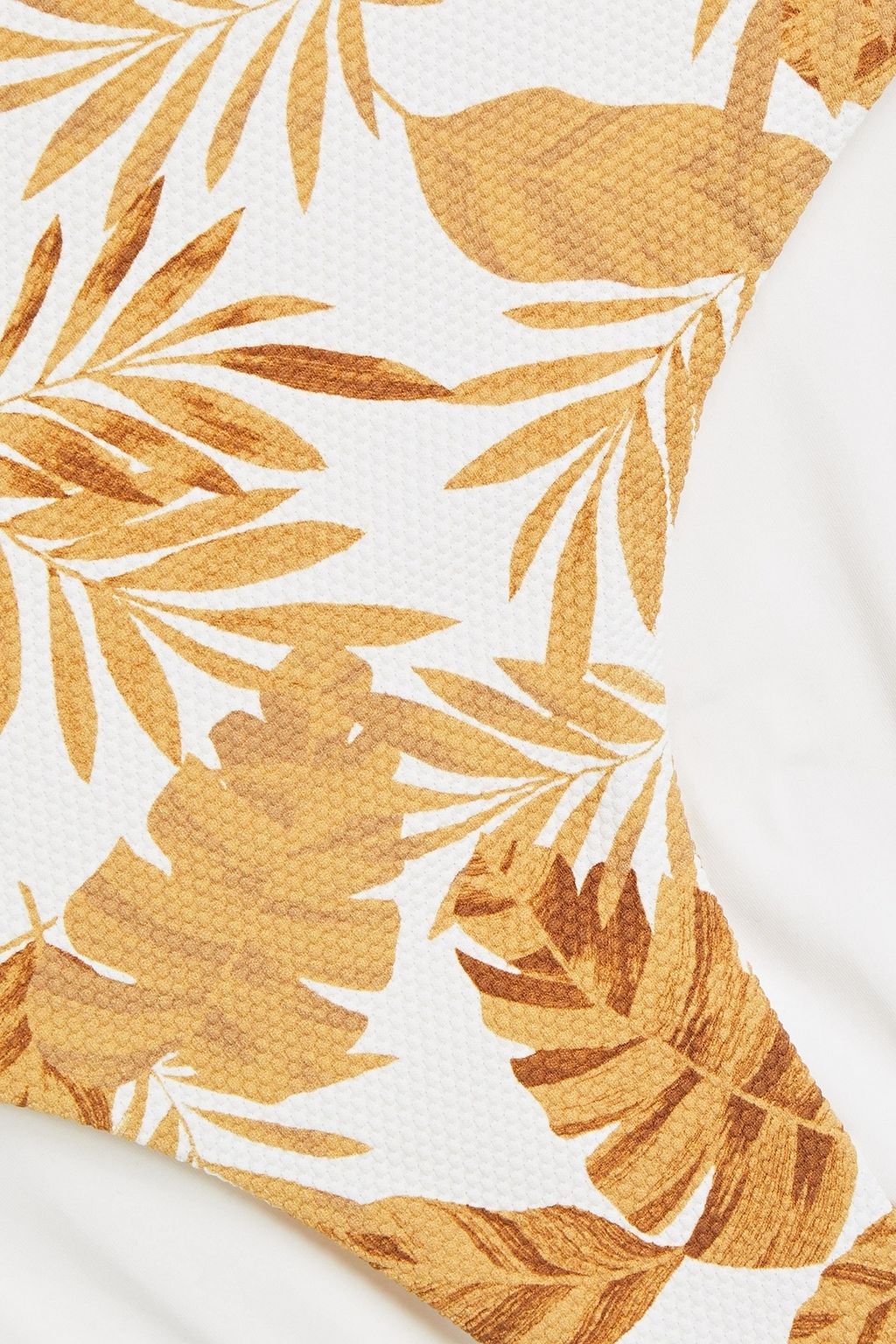 EBERJEY Halbhohes Bikini-Höschen aus Stretch-Piqué mit Print
