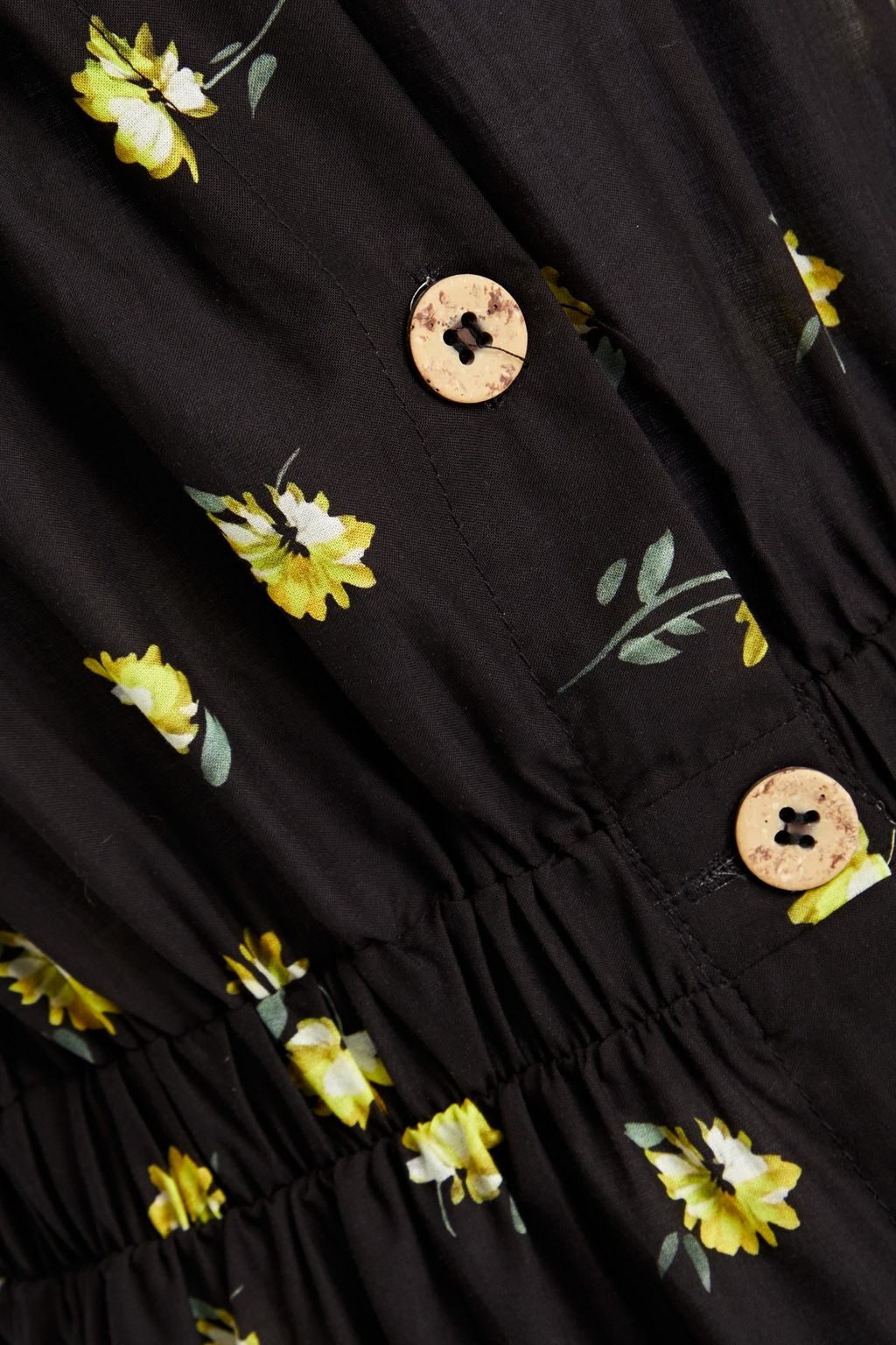 EBERJEY Nostalgia Gardens floral-print cotton coverup
