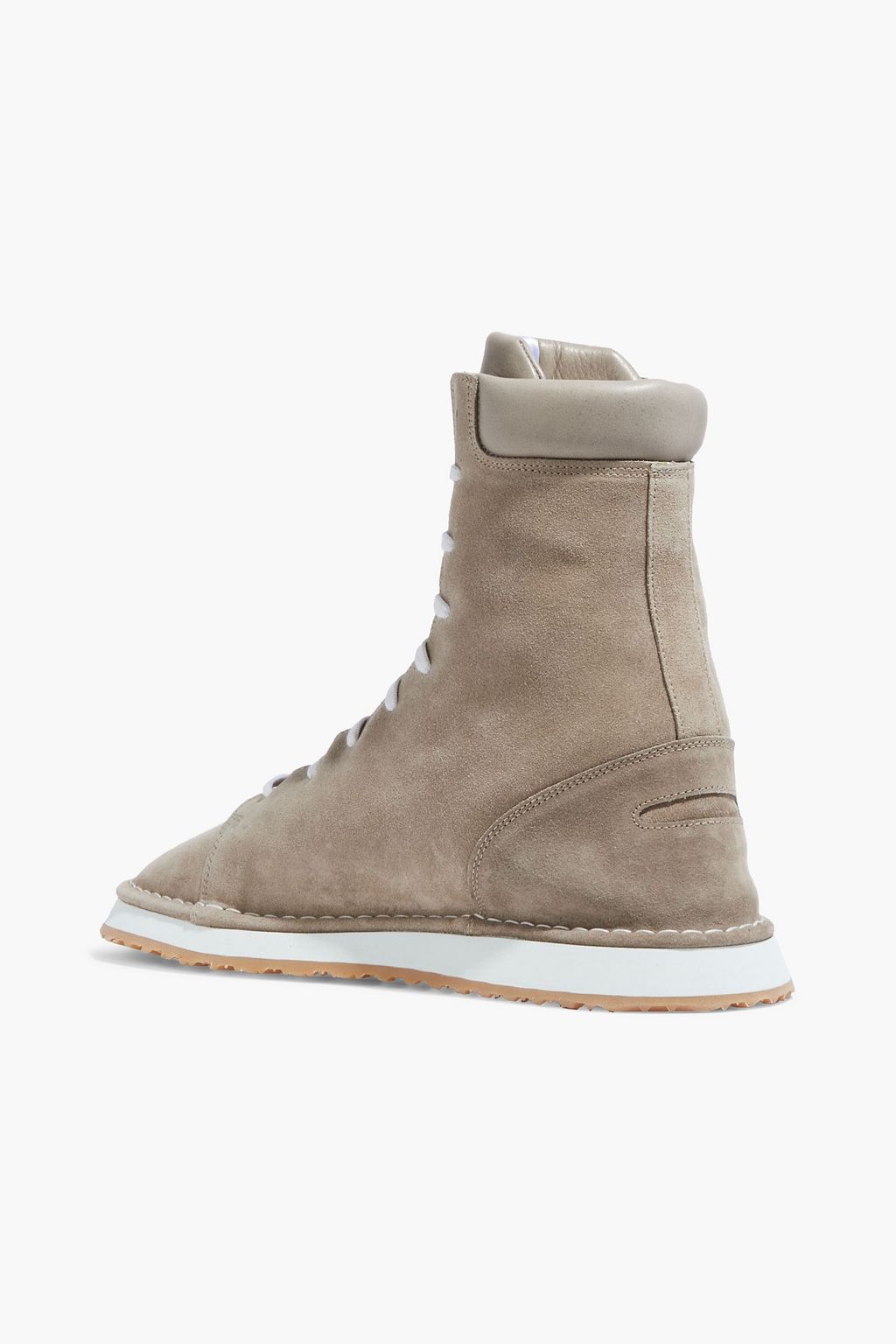 SPALWART Tour leather-trimmed suede boots