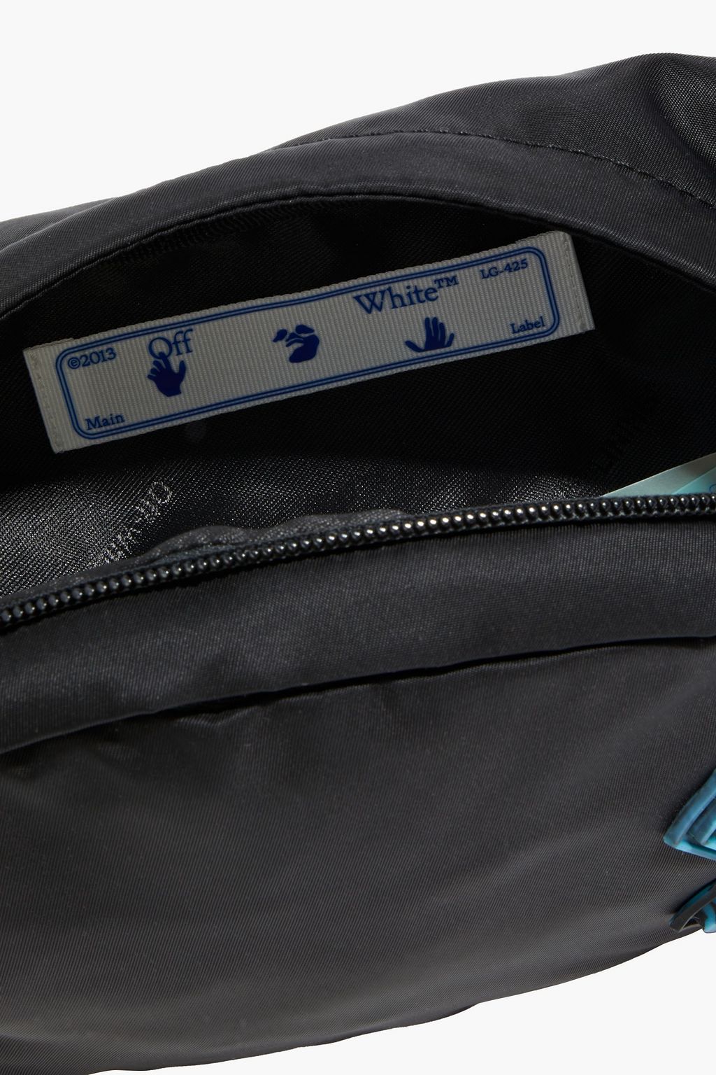 OFF-WHITE™ Logo-appliquéd shell belt bag