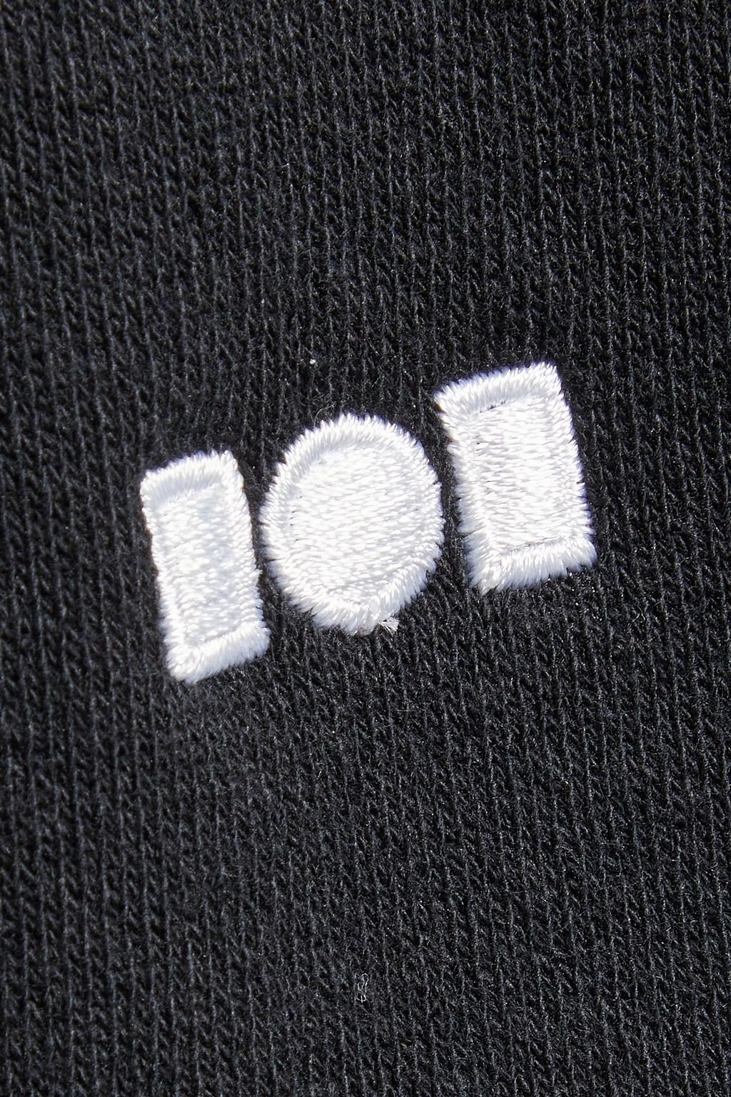 NAHMIAS Embroidered French cotton-terry hoodie