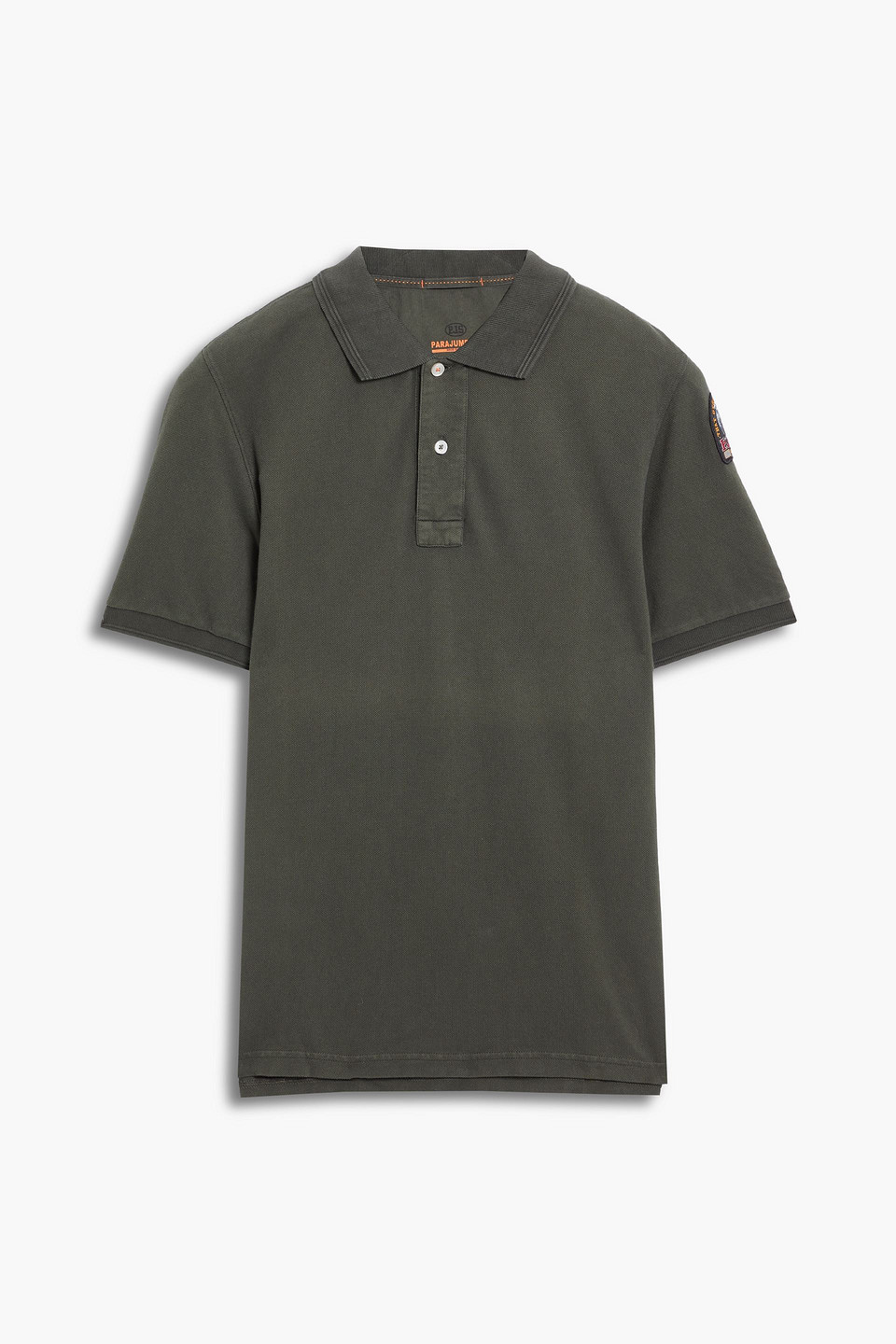Parajumpers Cotton-piqué Polo Shirt In Forest Green