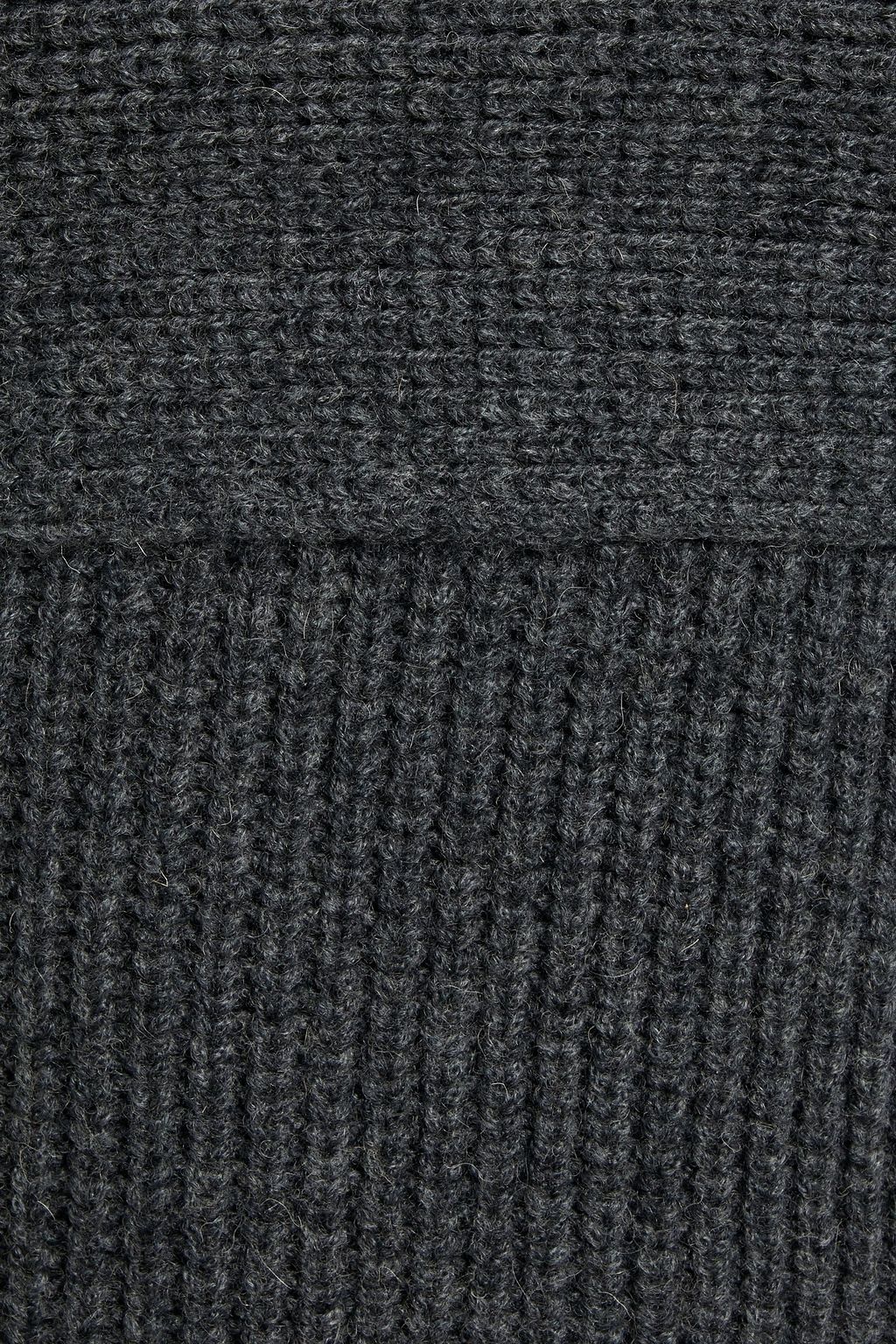 ALTUZARRA Schulterfreier Pullover aus einer melierten Merinowollmischung