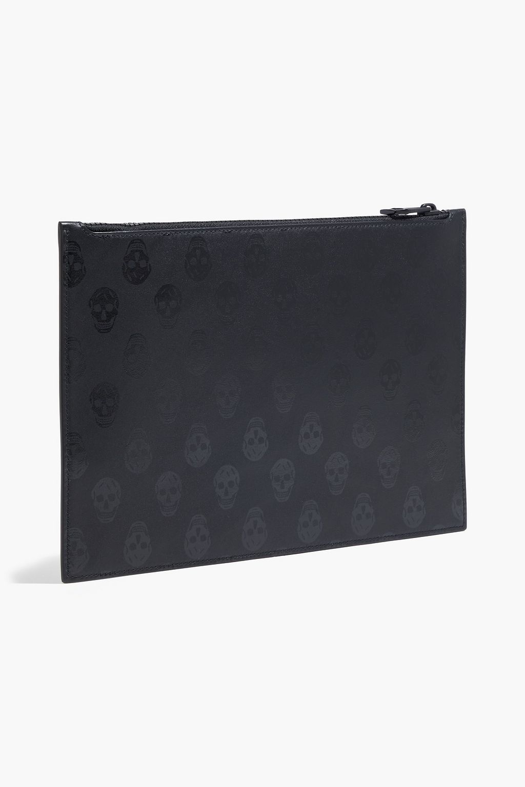 ALEXANDER MCQUEEN Logo-print leather pouch