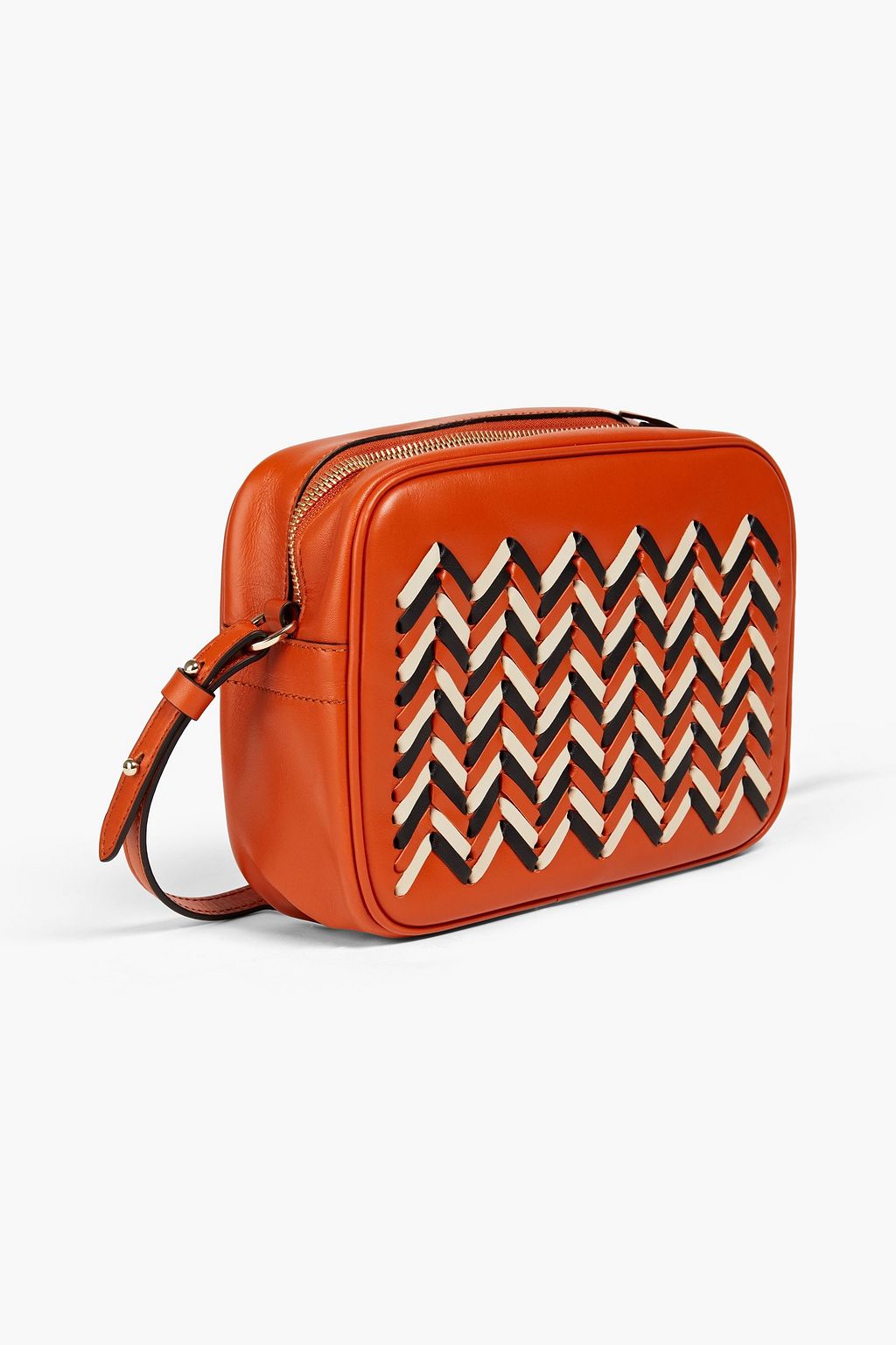 MISSONI Woven leather shoulder bag