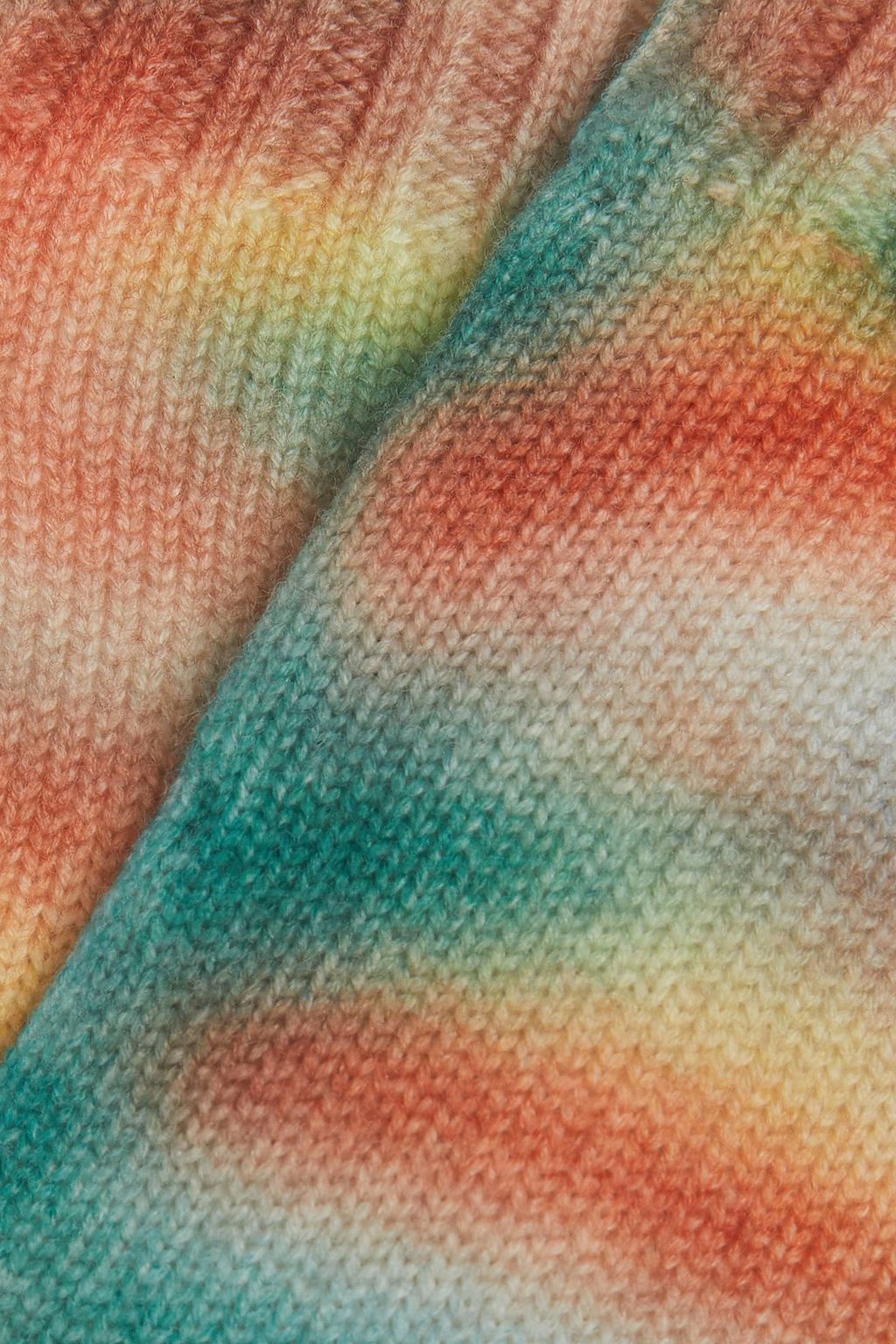 MISSONI Tie-dyed wool gloves