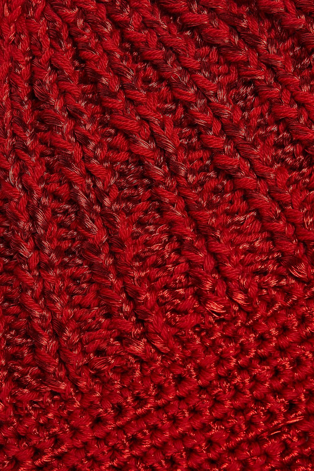 MISSONI Metallic ribbed-knit beanie