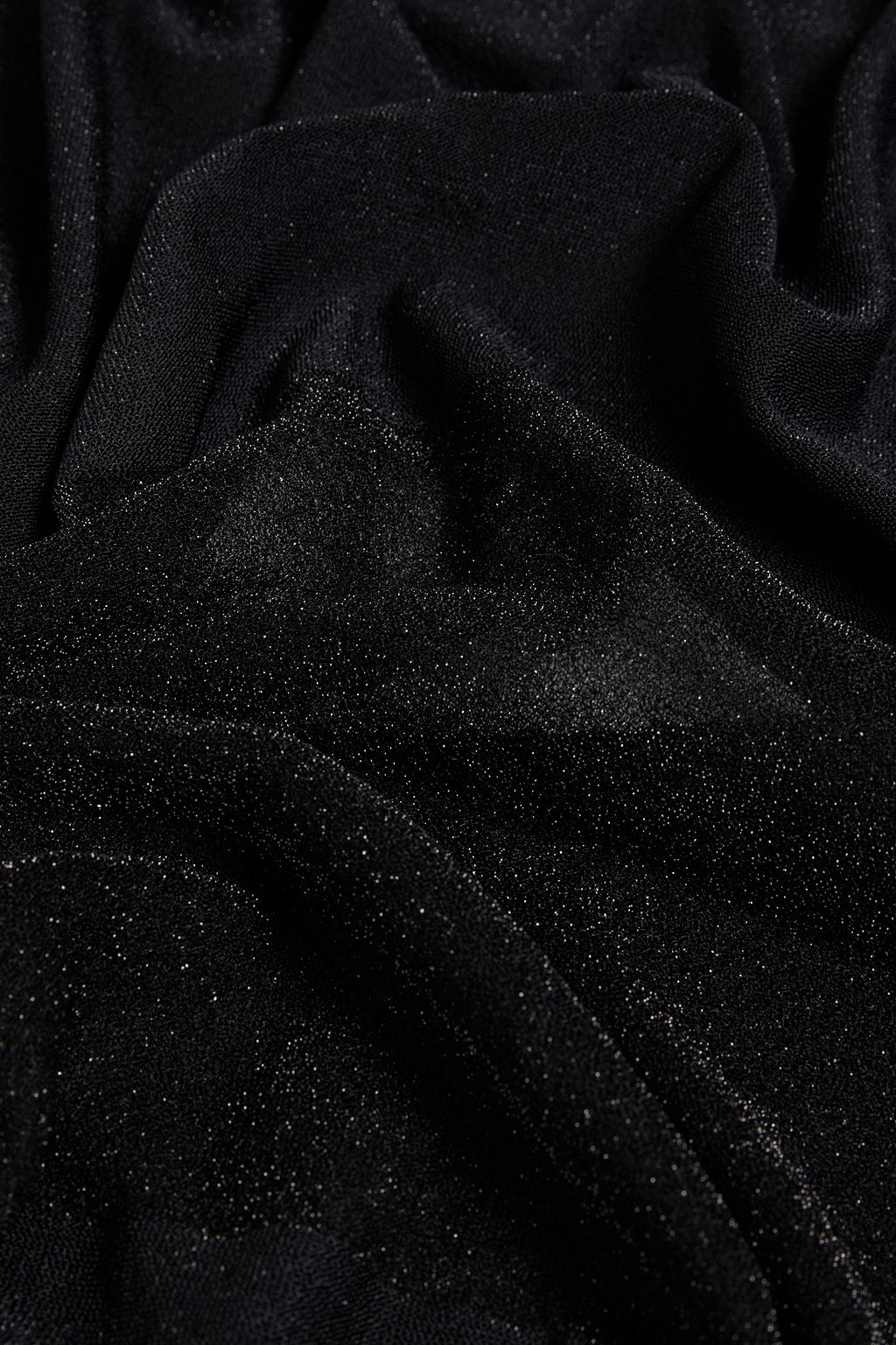 MISSONI Metallic knitted scarf
