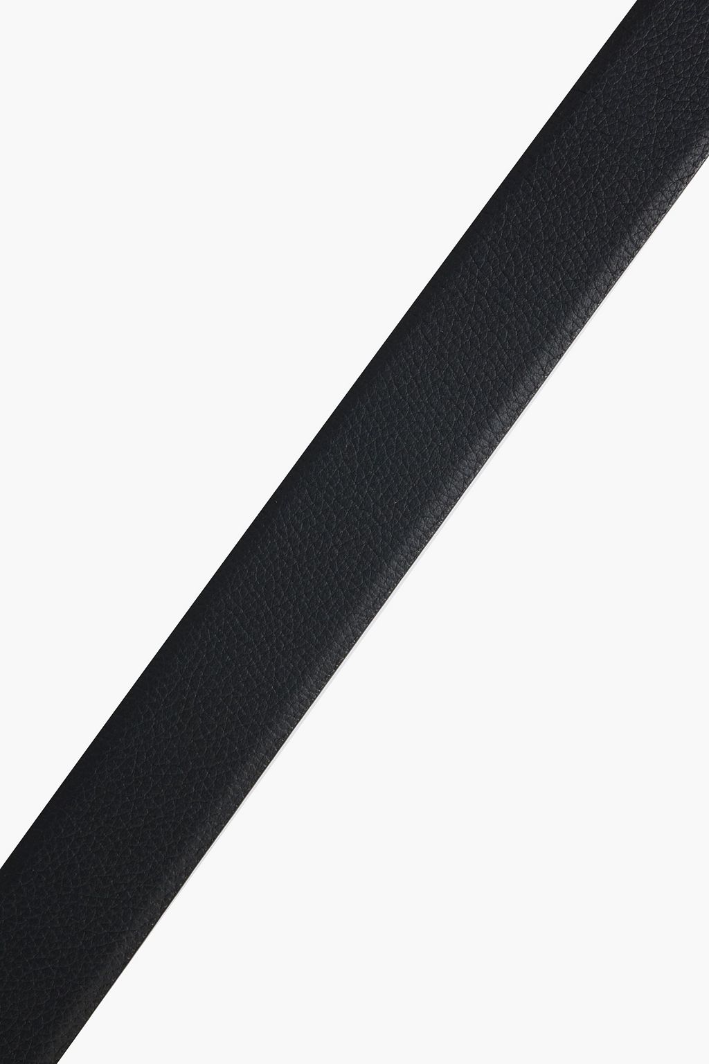 MCQUEEN Pebbled-leather belt