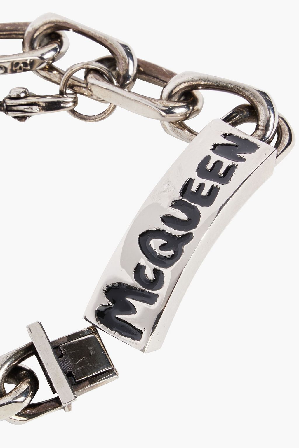 MCQUEEN Silver-tone bracelet