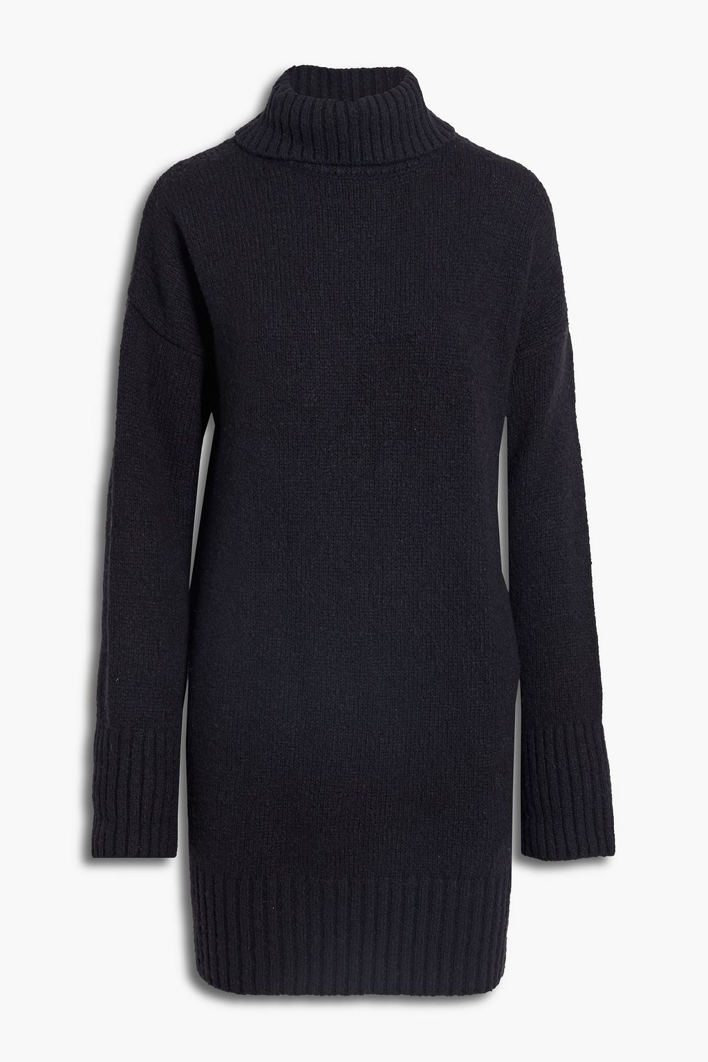 FRAME Brushed wool-blend turtleneck mini dress | THE OUTNET