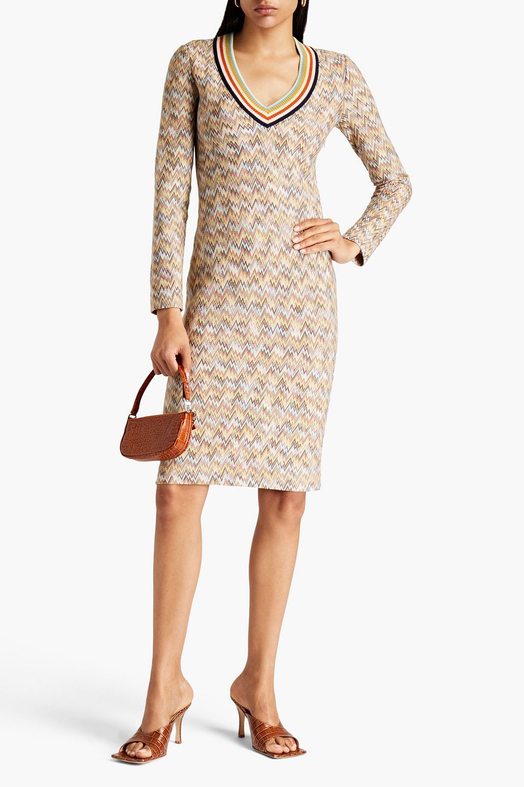 MISSONI Jacquard-knit dress