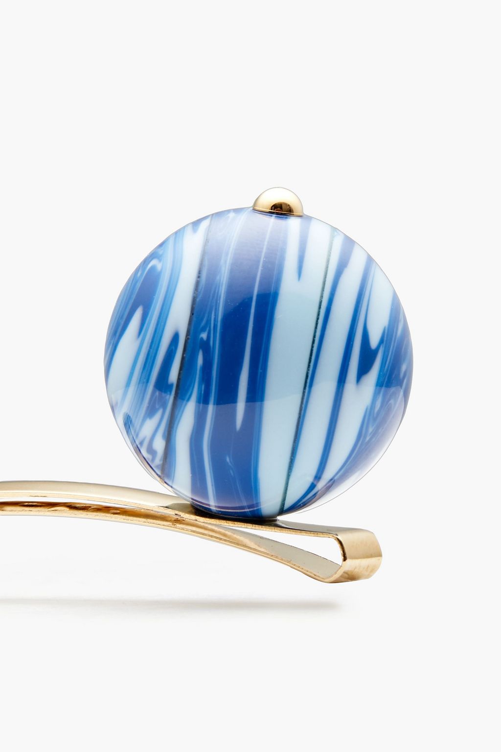 MISSONI Gold-tone bead hair slide