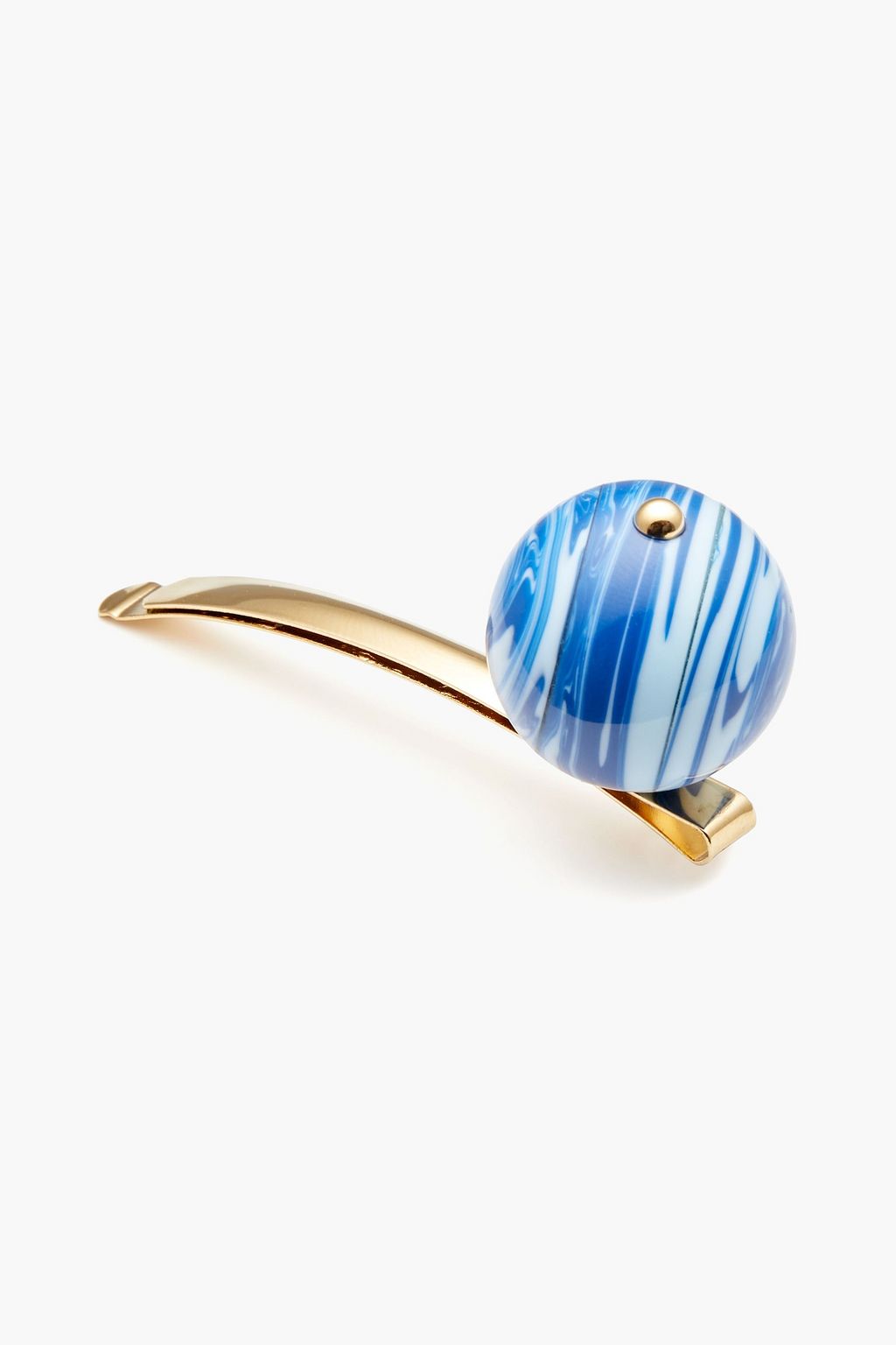 MISSONI Gold-tone bead hair slide