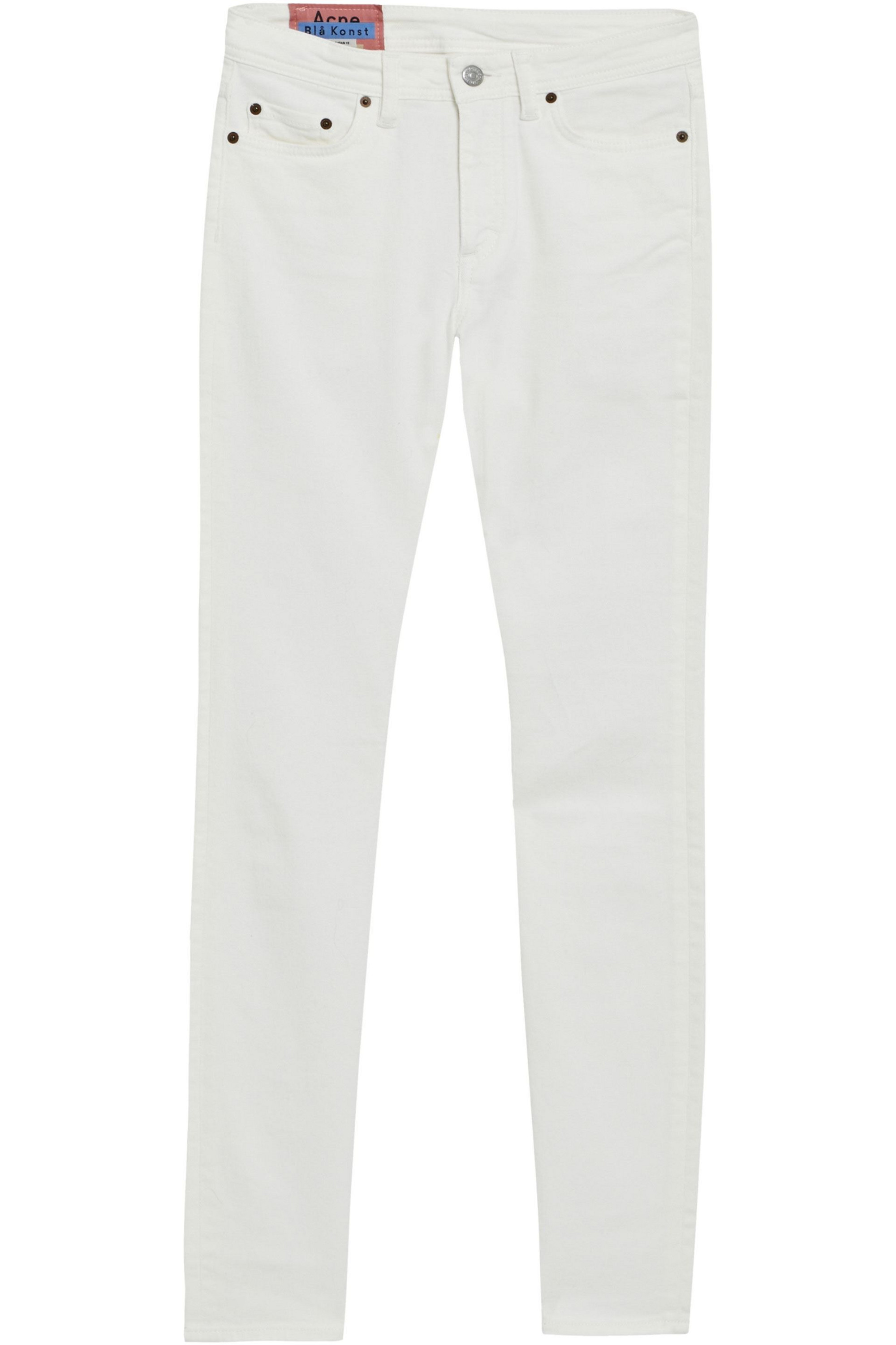 Acne Studios Climb faded low-rise skinny jeans